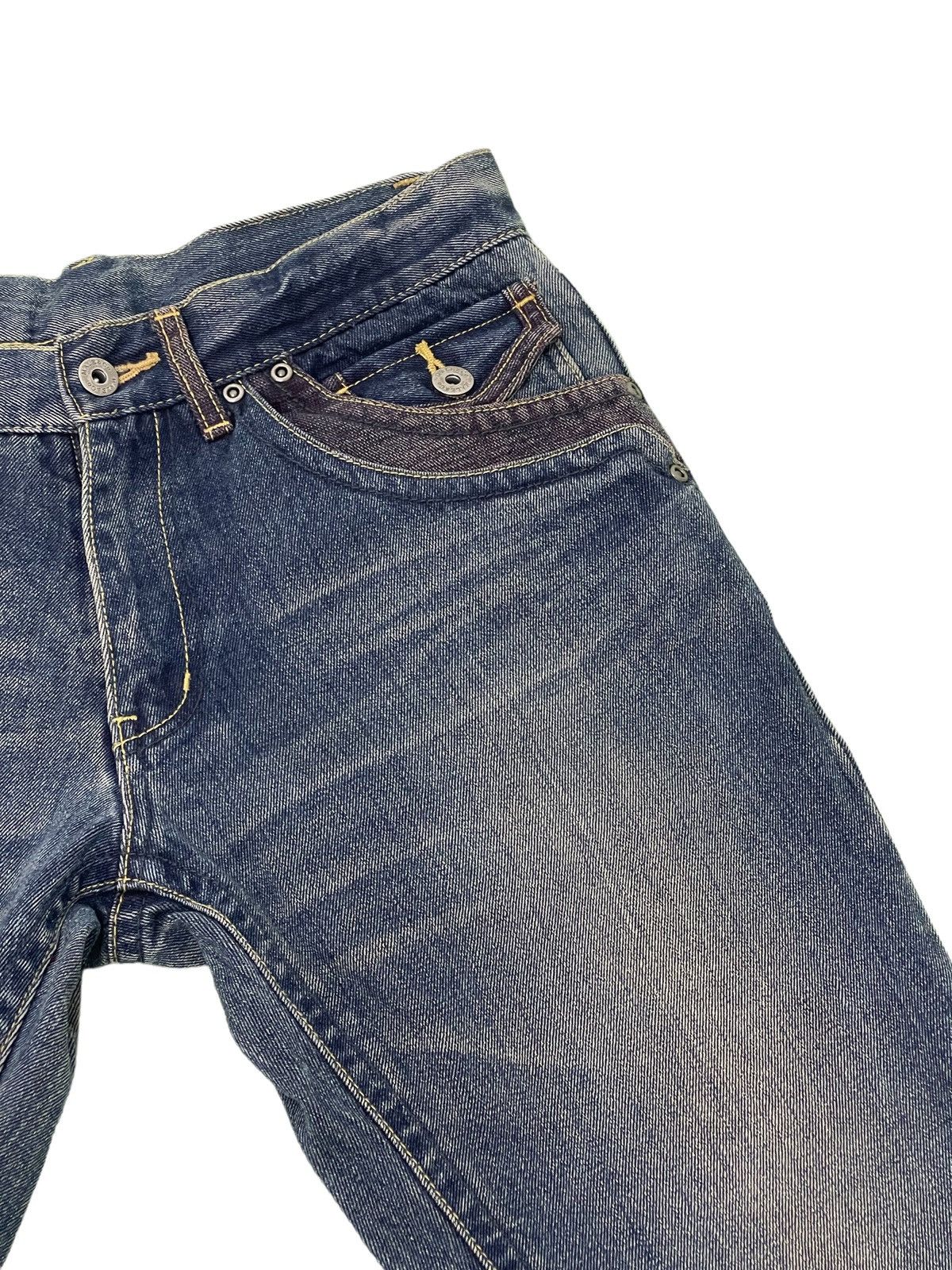 Japanese Brand Flare Jeans Male&Co Japan Boot Cut Low Rise Denim 2🟦6 Size US 30 / EU 46 - 9 Thumbnail
