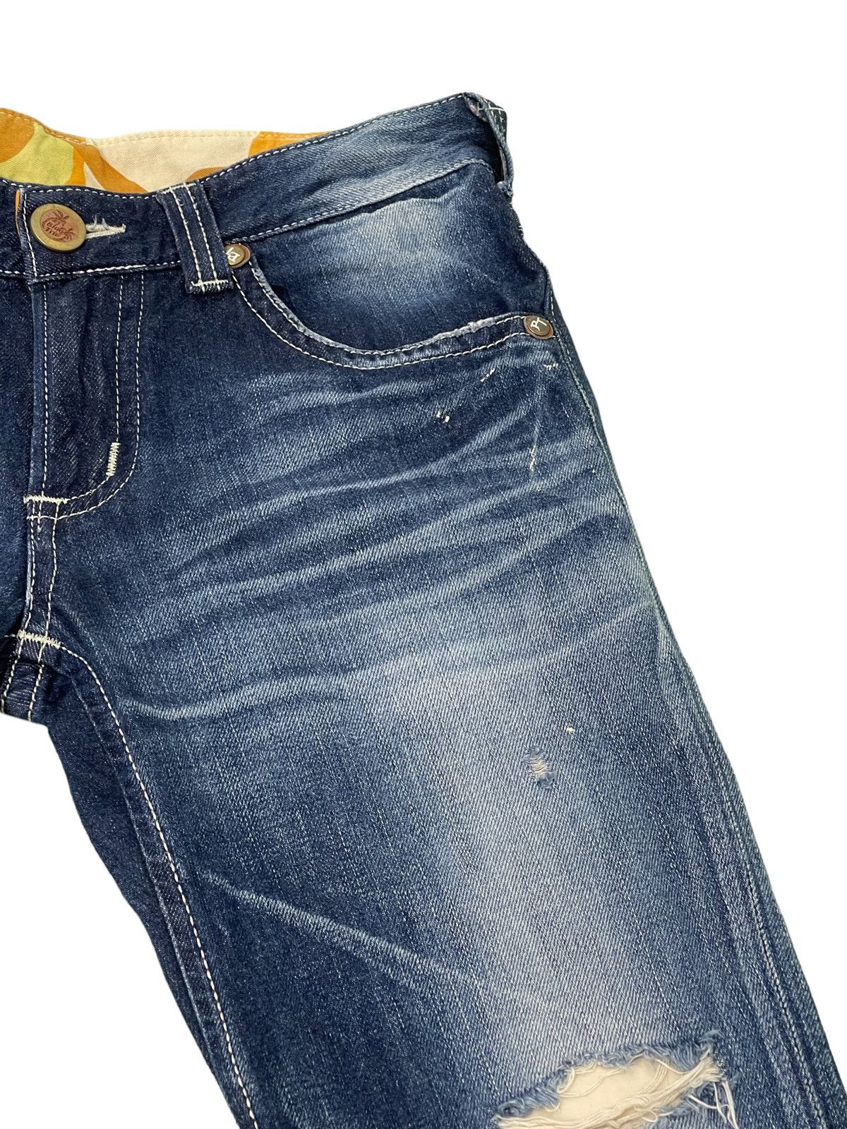 Edwin Flare Jeans Edwin Wash Clawmark Denim Boot Cut 2🟦6 Size US 33 - 9 Thumbnail