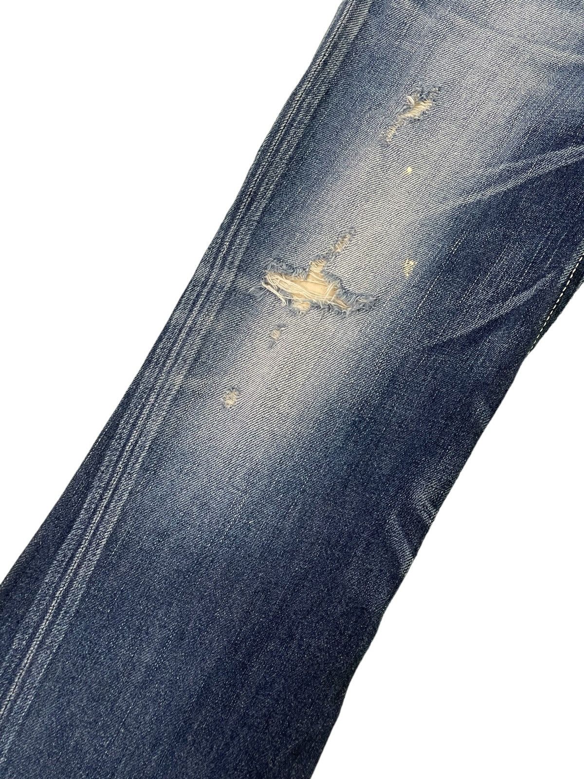 Edwin Flare Jeans Edwin Wash Clawmark Denim Boot Cut 2🟦6 Size US 33 - 7 Thumbnail