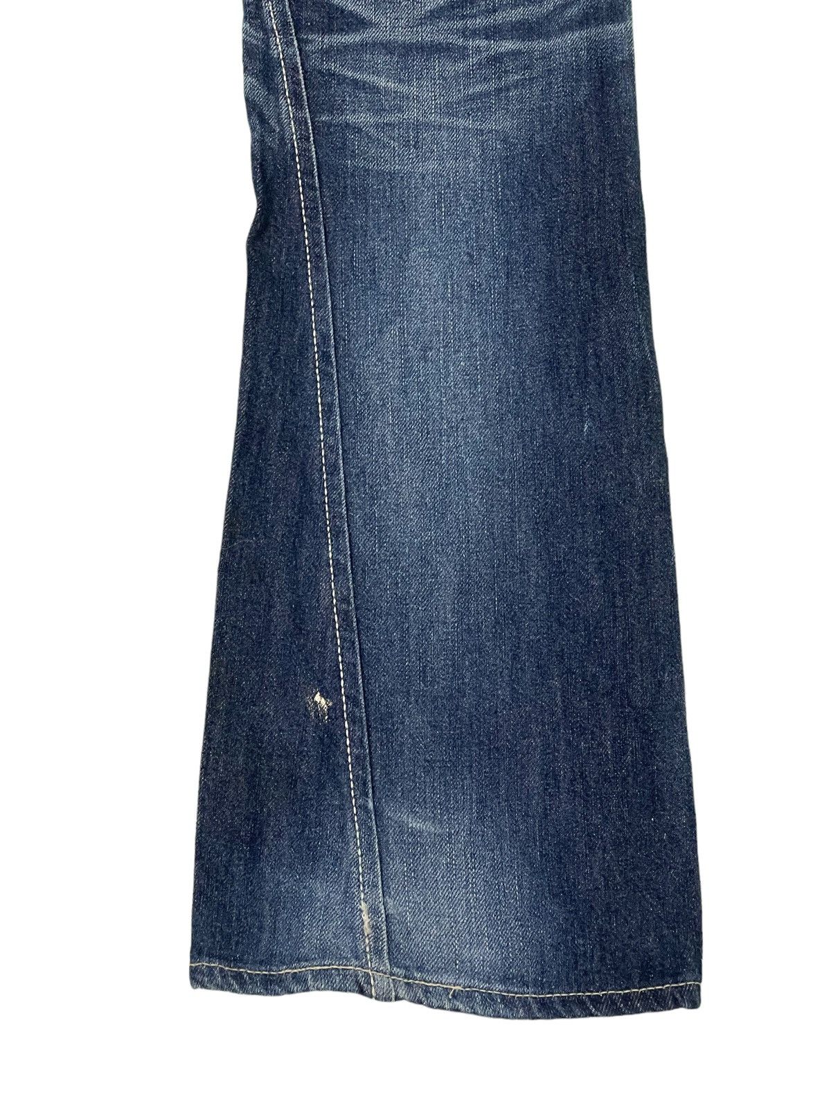 Edwin Flare Jeans Edwin Wash Clawmark Denim Boot Cut 2🟦6 Size US 33 - 15 Thumbnail