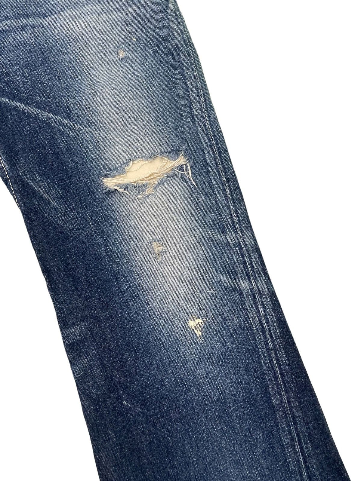 Edwin Flare Jeans Edwin Wash Clawmark Denim Boot Cut 2🟦6 Size US 33 - 6 Thumbnail