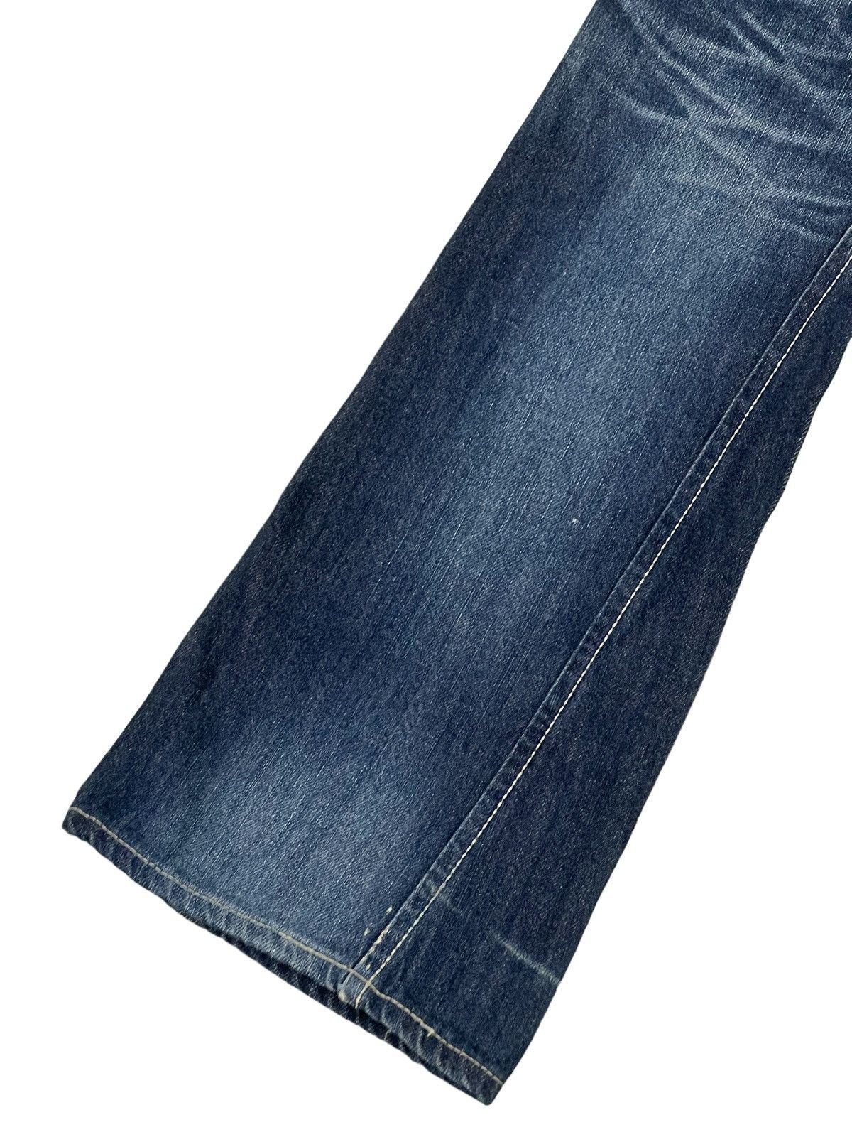Edwin Flare Jeans Edwin Wash Clawmark Denim Boot Cut 2🟦6 Size US 33 - 16 Thumbnail