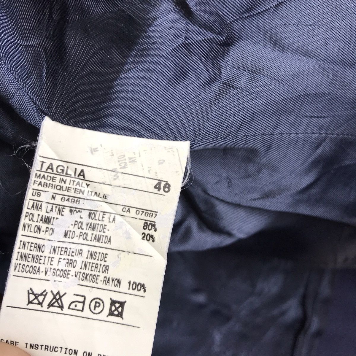 United Colors Of Benetton United Colors Of Benetton Peacoat DoubleBreasted WoolJacket Size US S / EU 44-46 / 1 - 9 Thumbnail