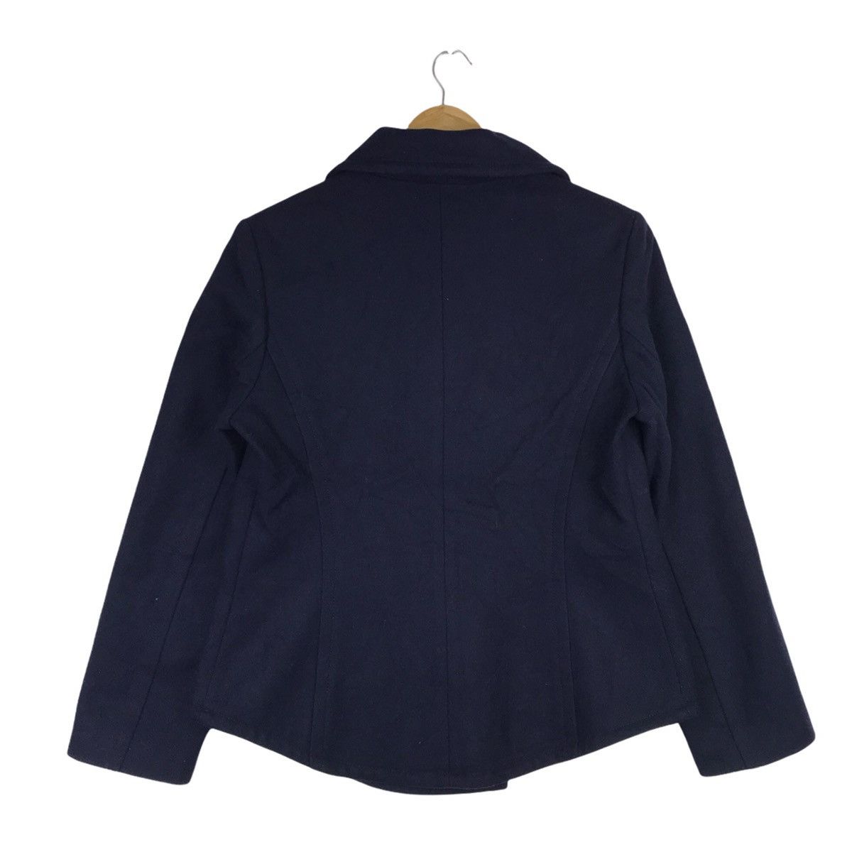 United Colors Of Benetton United Colors Of Benetton Peacoat DoubleBreasted WoolJacket Size US S / EU 44-46 / 1 - 6 Thumbnail