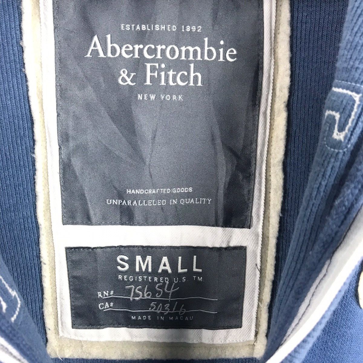 Abercrombie & Fitch Abercrombie & fitch Zipper Sweater Cotton Jacket Size US S / EU 44-46 / 1 - 5 Thumbnail