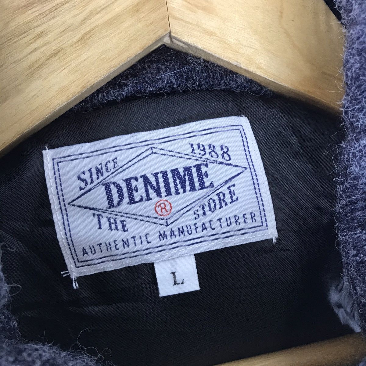 Denime × Japanese Brand Denime Japan Vest Gilet Tactical Sweater Size US L / EU 52-54 / 3 - 9 Thumbnail