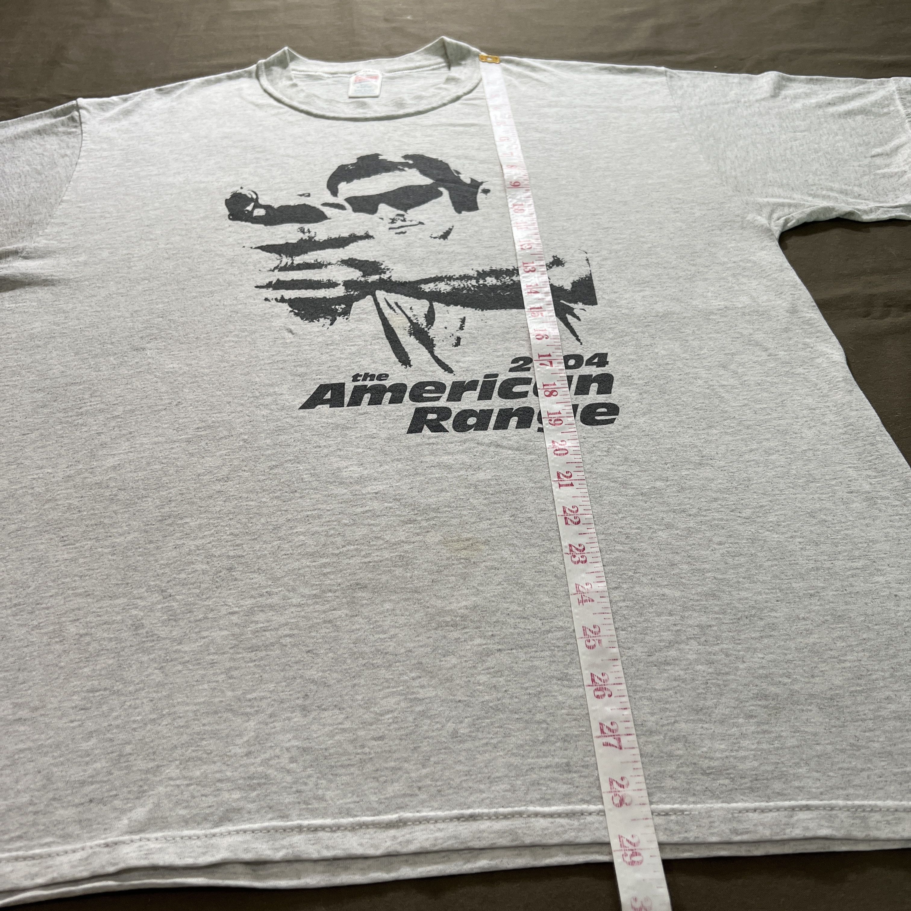 Vintage Vintage Y2K the American Range Promo Tee Shirt 911 gun Size US XL / EU 56 / 4 - 10 Thumbnail