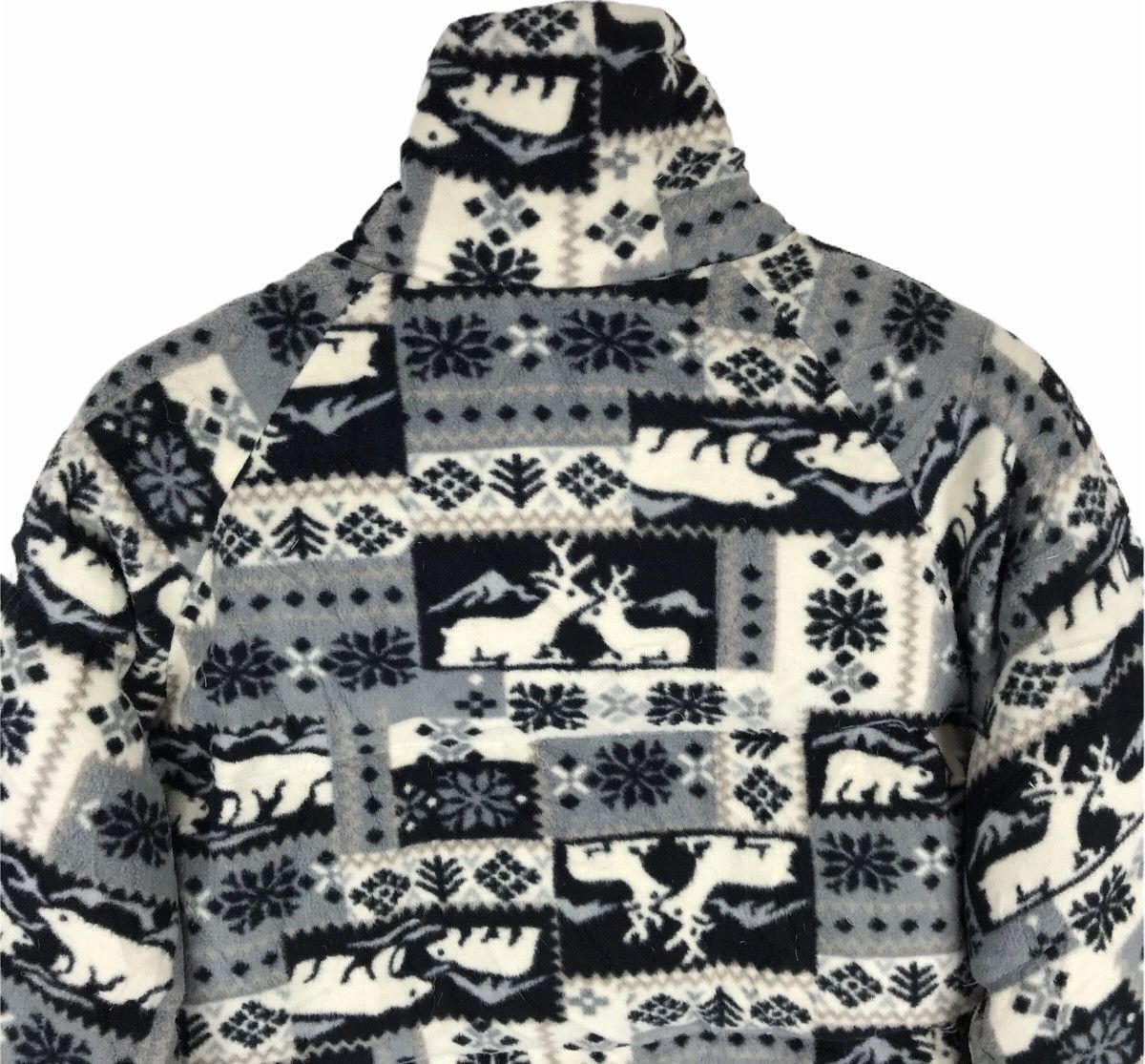 Vintage Vintage Pop Art Animal Abstract Puffer Bomber Jacket Size US L / EU 52-54 / 3 - 6 Thumbnail