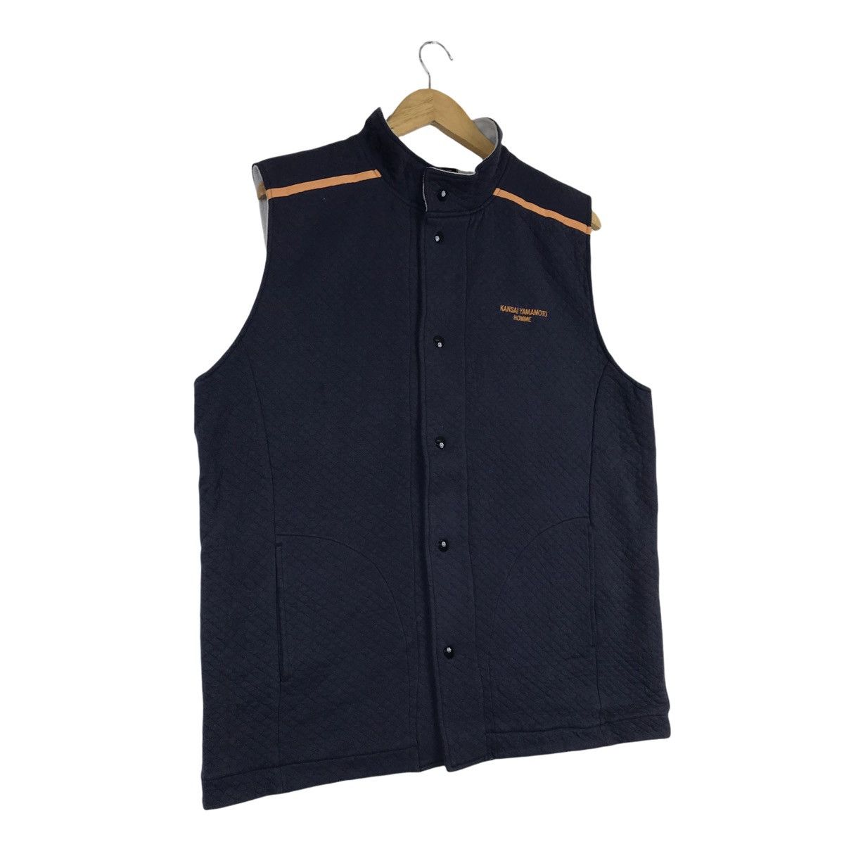 Vintage 80s Kansai Yamamoto Homme Tactical Vest Sweater