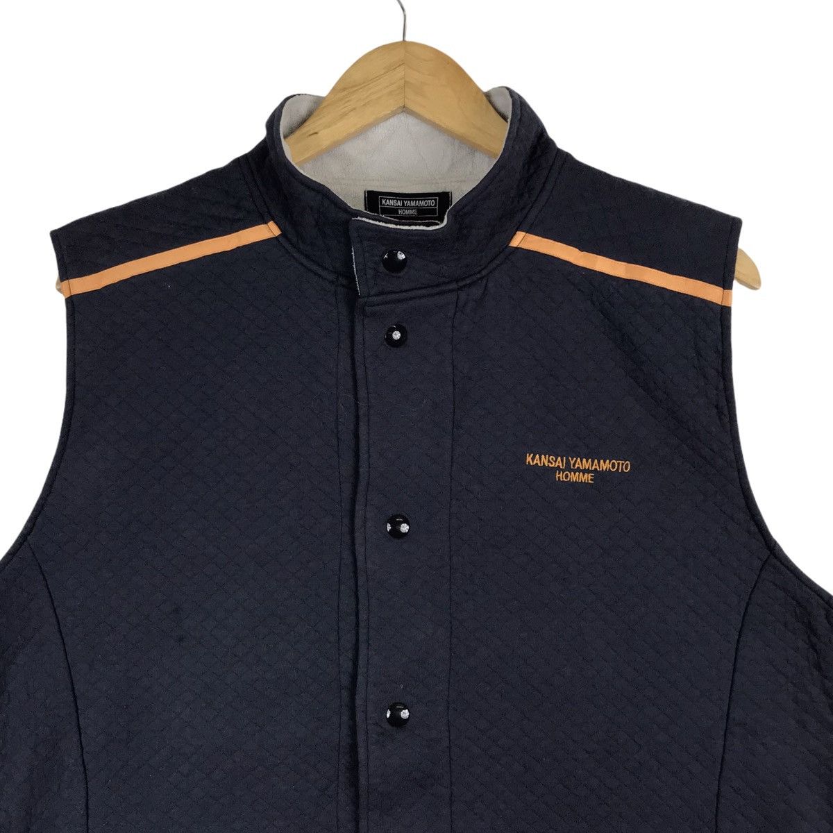 Vintage 80s Kansai Yamamoto Homme Tactical Vest Sweater