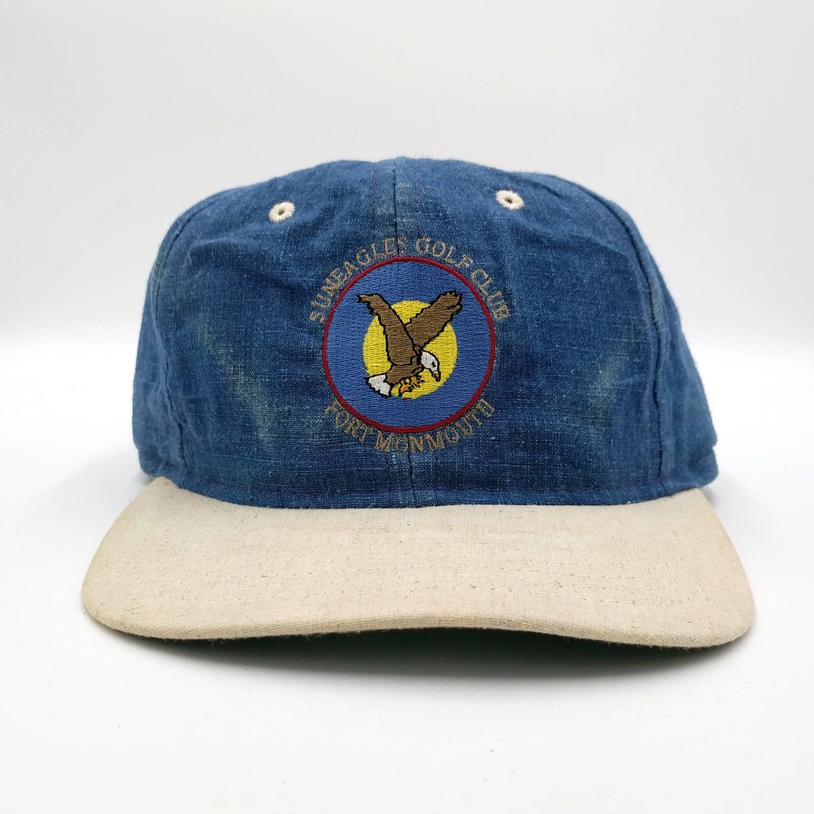 Vintage Vintage Suneagles Golf Club Denim Trucker Hat Two-Tone USA Size ONE SIZE - 2 Thumbnail