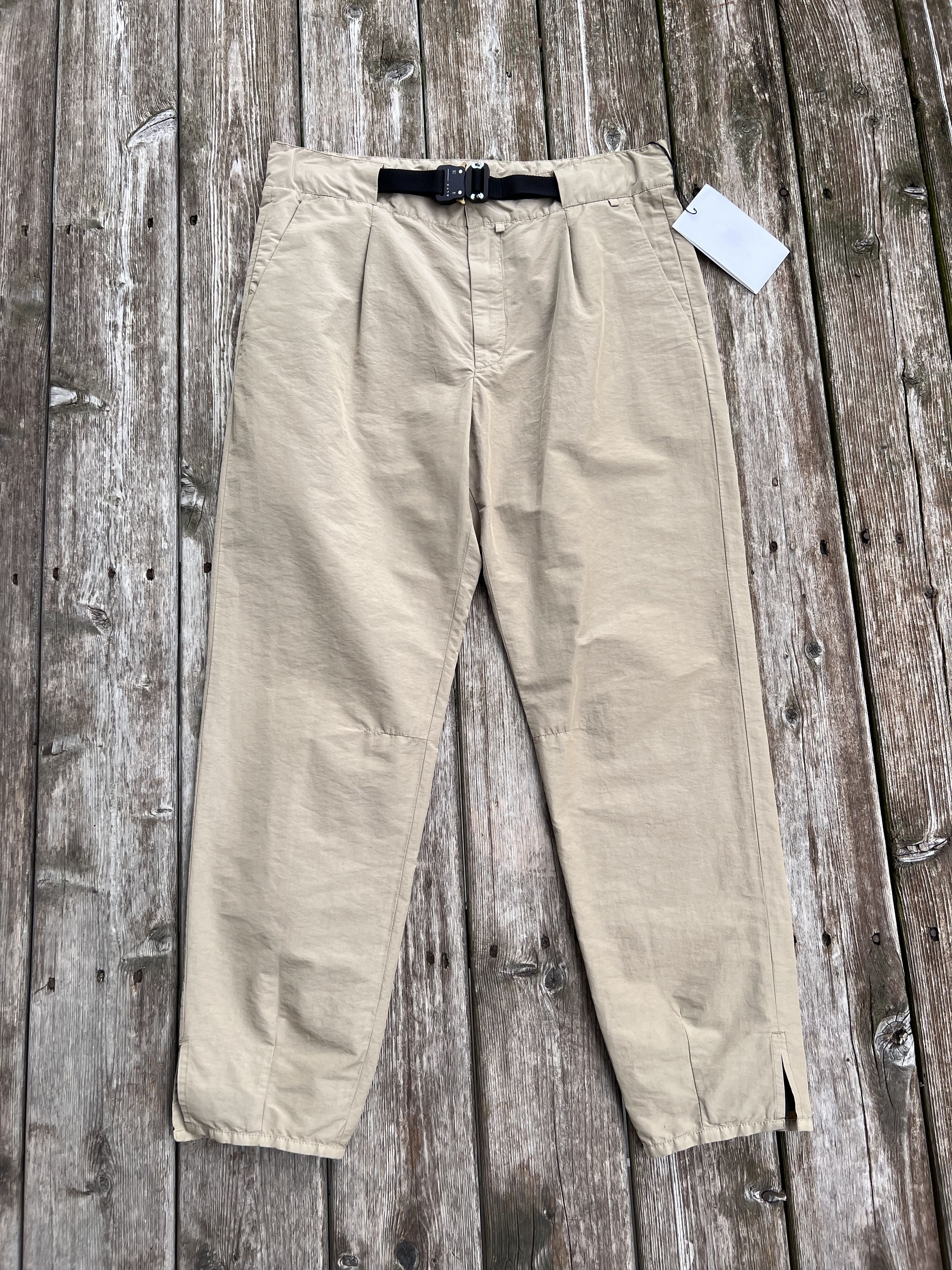 1017 ALYX 9SM 1017 Alyx 9SM Rollercoaster Belt Tailored Pants Tan Size US 34 / EU 50 - 1 Thumbnail