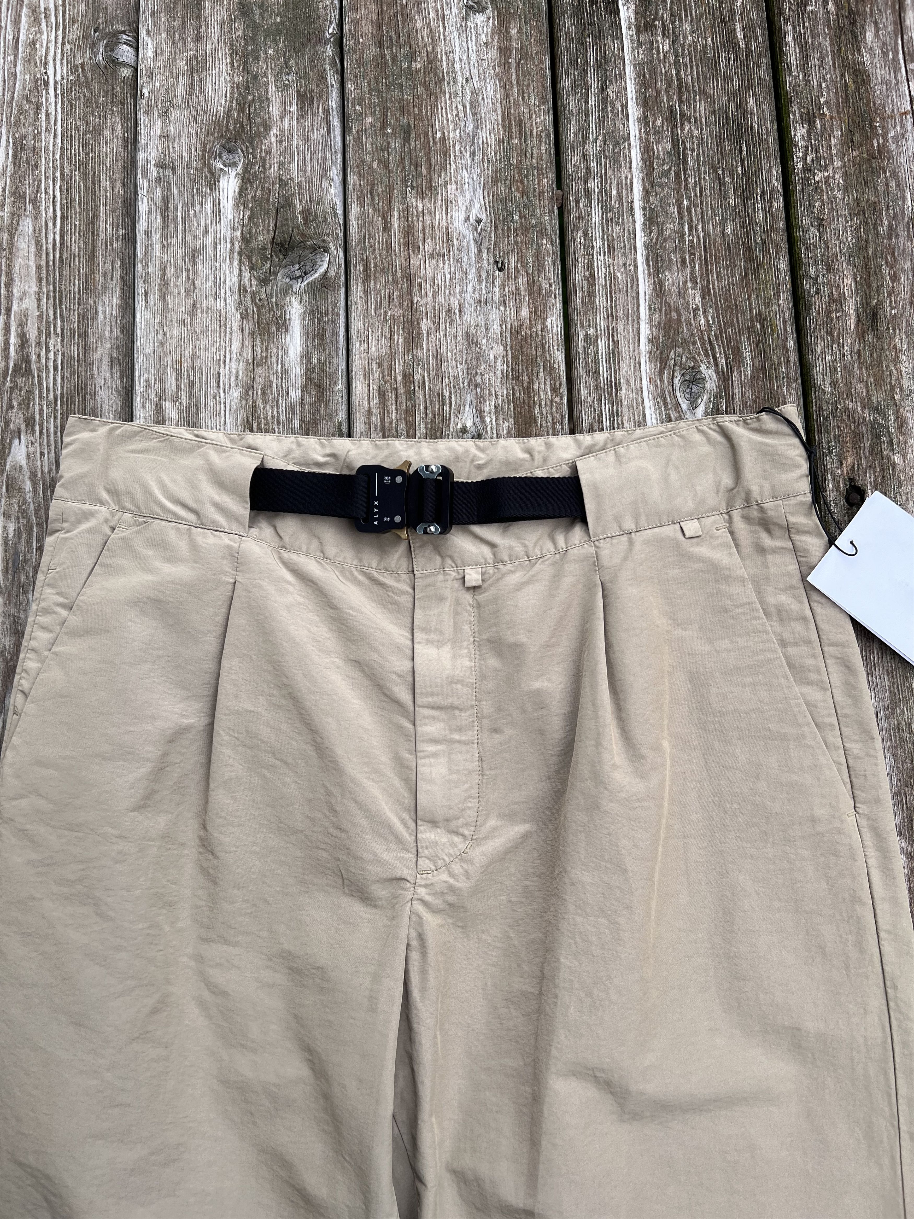 1017 ALYX 9SM 1017 Alyx 9SM Rollercoaster Belt Tailored Pants Tan Size US 34 / EU 50 - 2 Thumbnail