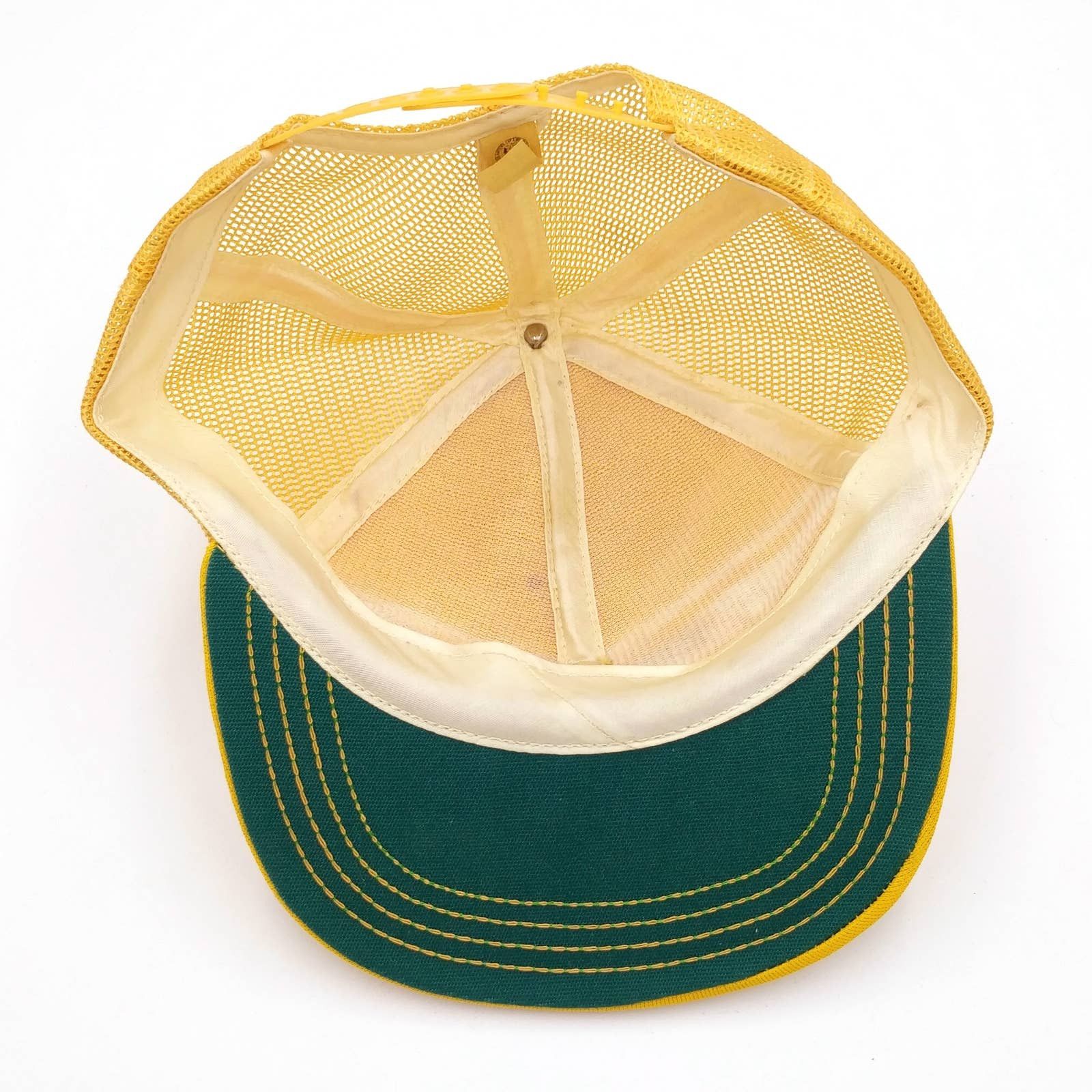 Vintage Vintage Chevy Chevrolet Patch 3-Stripe Trucker Mesh Hat USA Size ONE SIZE - 9 Thumbnail