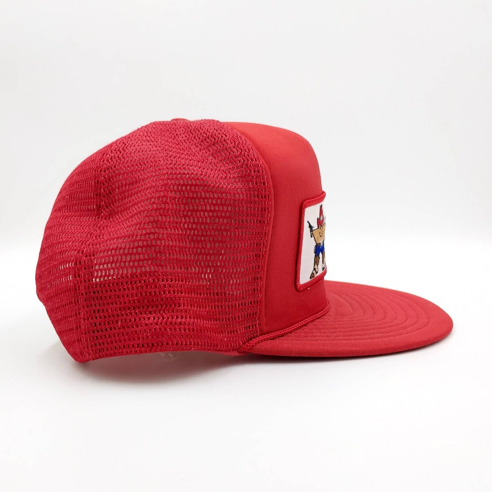 Vintage Vintage STAR CHEVROLET ISUZU Patch Snapback Trucker Hat Size ONE SIZE - 5 Thumbnail