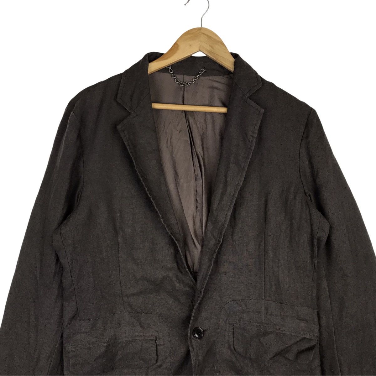 Japanese Brand × Maison MIHARA YASUHIRO Japanese Brand Miharayasuhiro One Button Coat Blazer Size US S / EU 44-46 / 1 - 2 Thumbnail