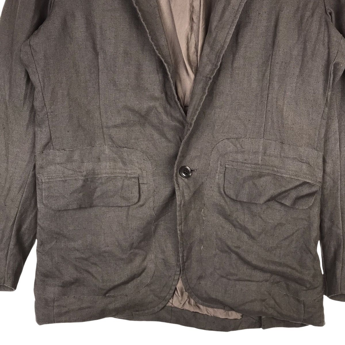 Japanese Brand × Maison MIHARA YASUHIRO Japanese Brand Miharayasuhiro One Button Coat Blazer Size US S / EU 44-46 / 1 - 4 Thumbnail