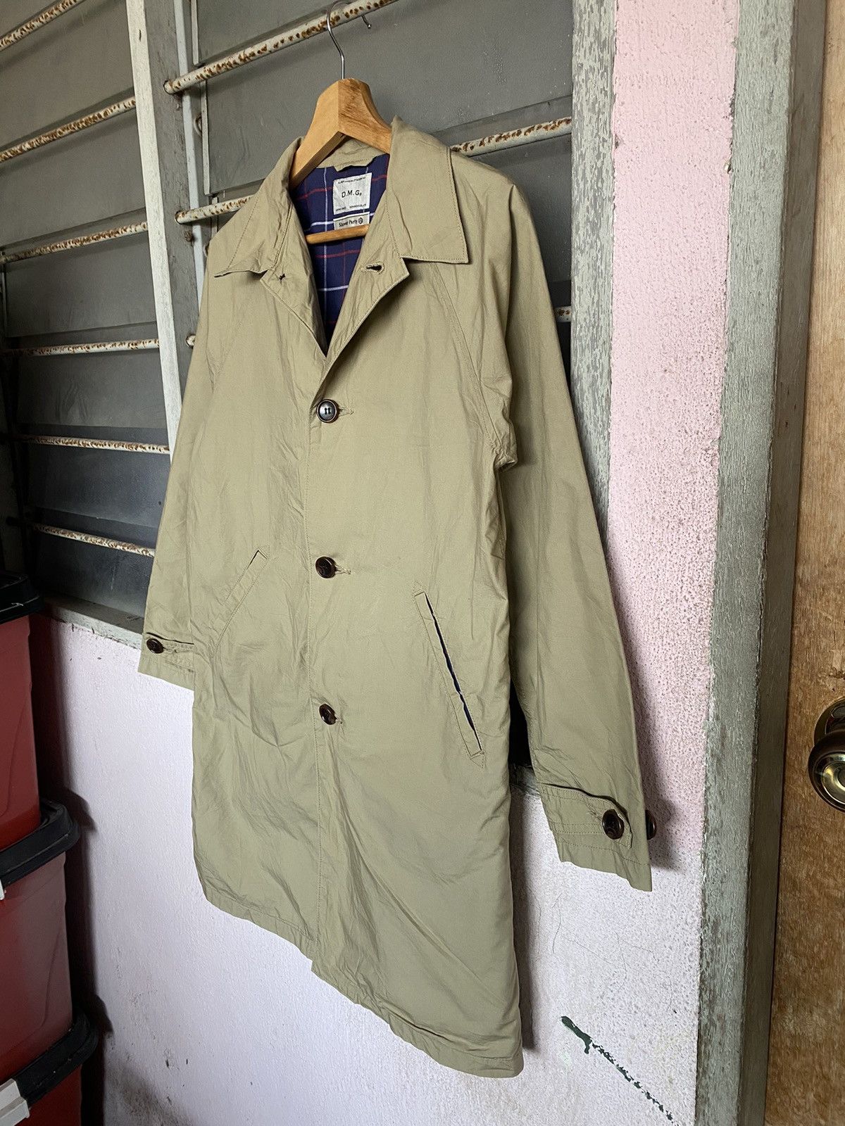 Japanese Brand ⚡️Steals⚡️ Japanese Designer D.M.G trench coat Size M / US 6-8 / IT 42-44 - 3 Thumbnail