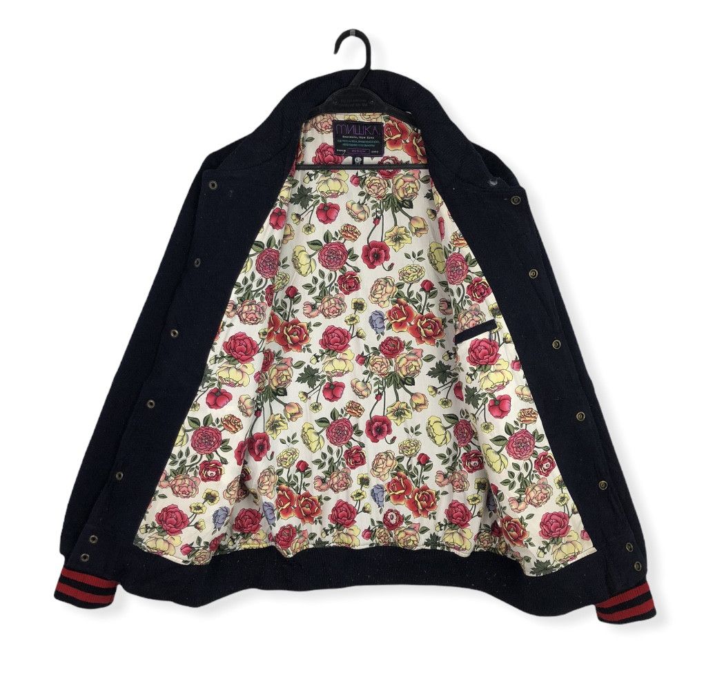 Mishka RARE DESIGN🔥MISHKA POLYESTER WOOL VARSITY JACKET Size US M / EU 48-50 / 2 - 3 Thumbnail