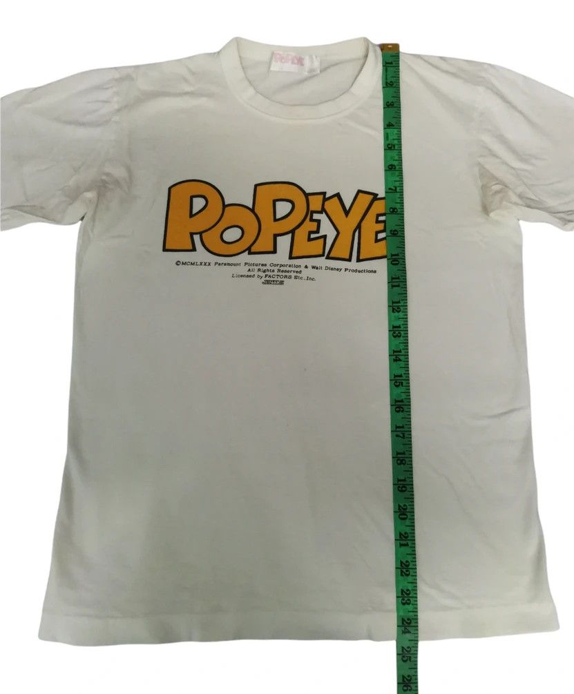 Cartoon Network × Vintage Vintage Popeye Cartoons Tee Akira Tazmania Bugs Rare Size US S / EU 44-46 / 1 - 5 Thumbnail