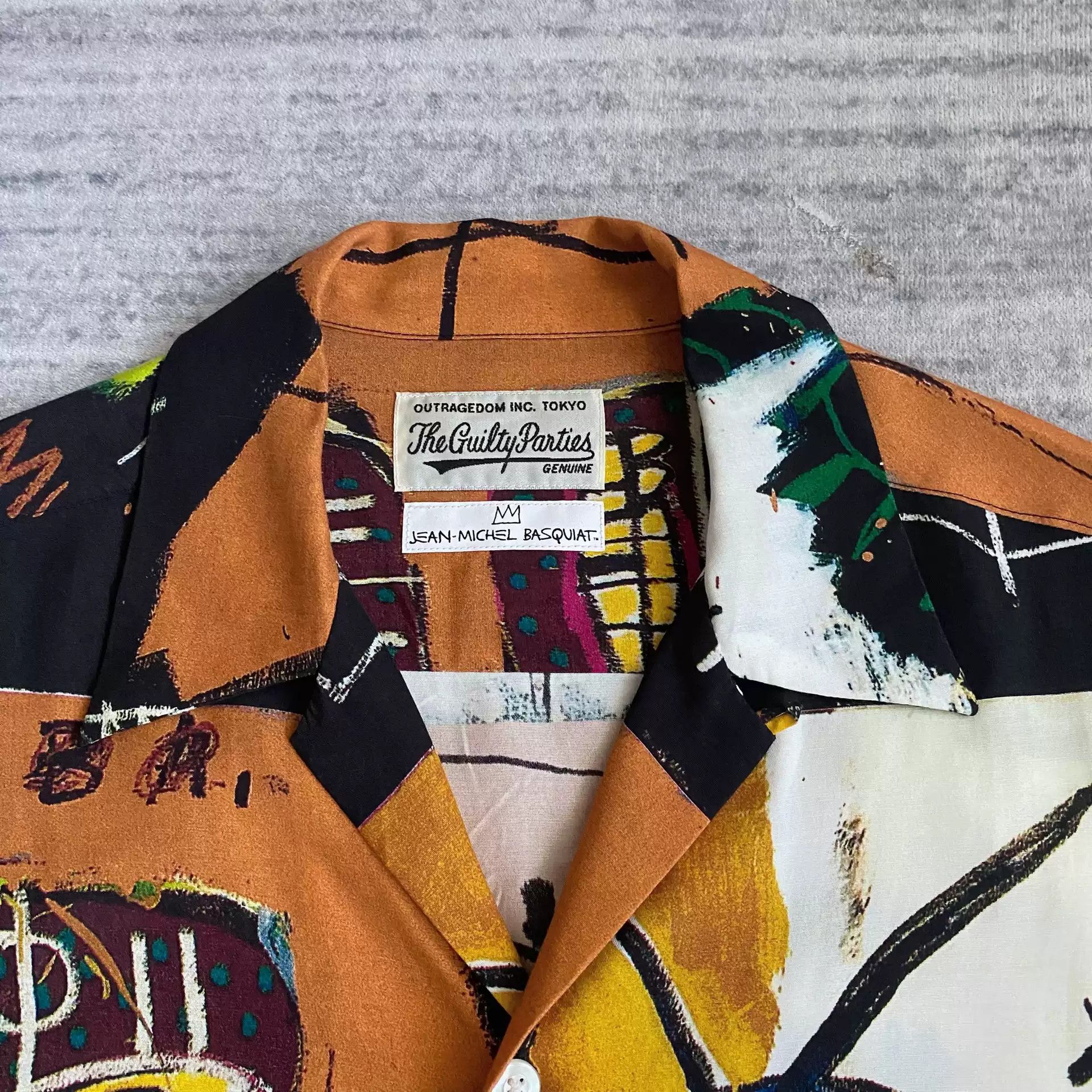 Wacko Maria WACKO MARIA BASQUIAT SHIRT Size US L / EU 52-54 / 3 - 5 Thumbnail