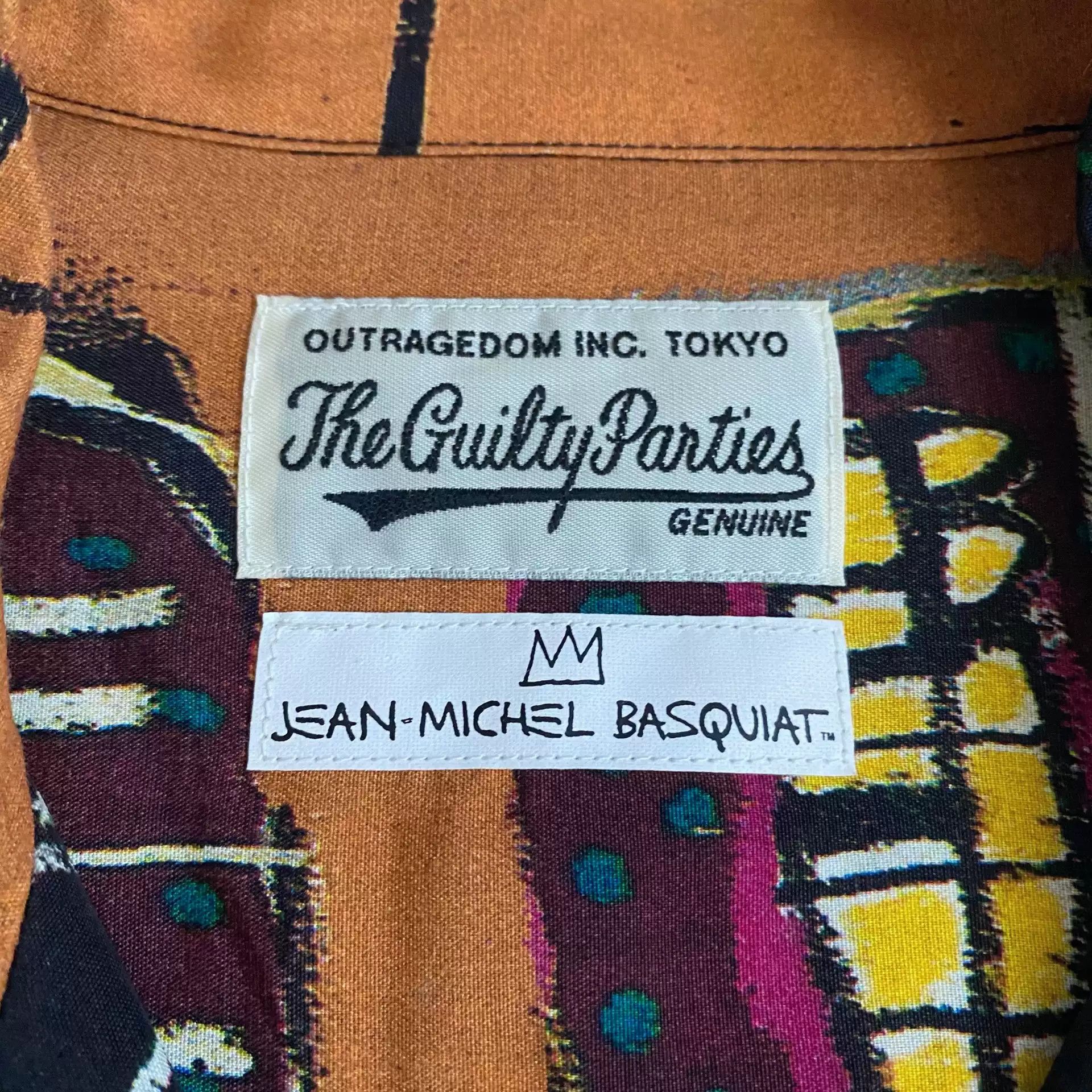 Wacko Maria WACKO MARIA BASQUIAT SHIRT Size US L / EU 52-54 / 3 - 7 Thumbnail