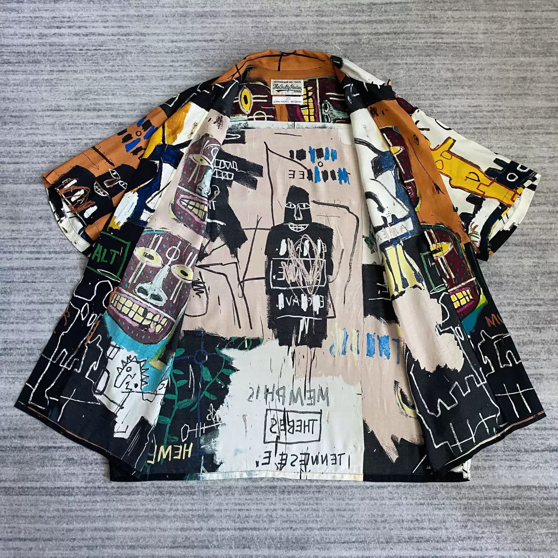 Wacko Maria WACKO MARIA BASQUIAT SHIRT Size US L / EU 52-54 / 3 - 6 Thumbnail