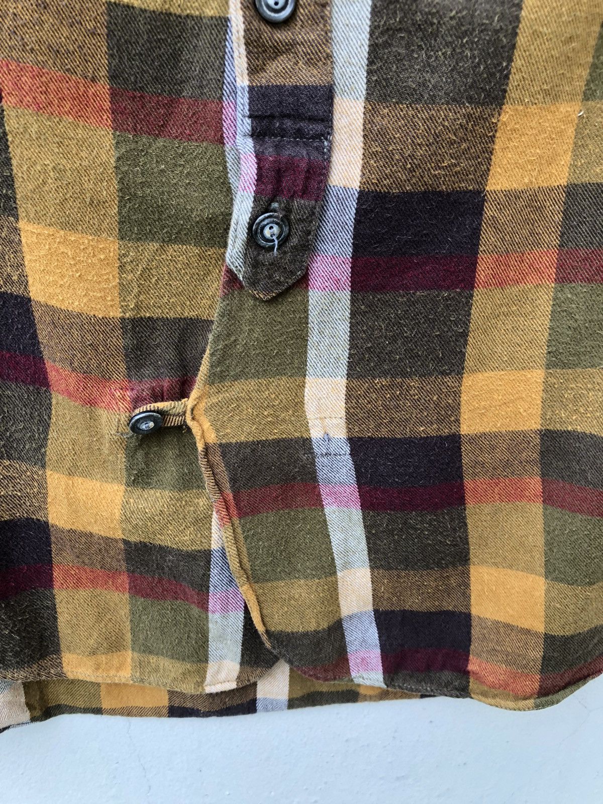 Alexander Yamaguchi Alexander Yamaguchi Checks Long Sleeve Flannel Shirt Size US S / EU 44-46 / 1 - 4 Thumbnail