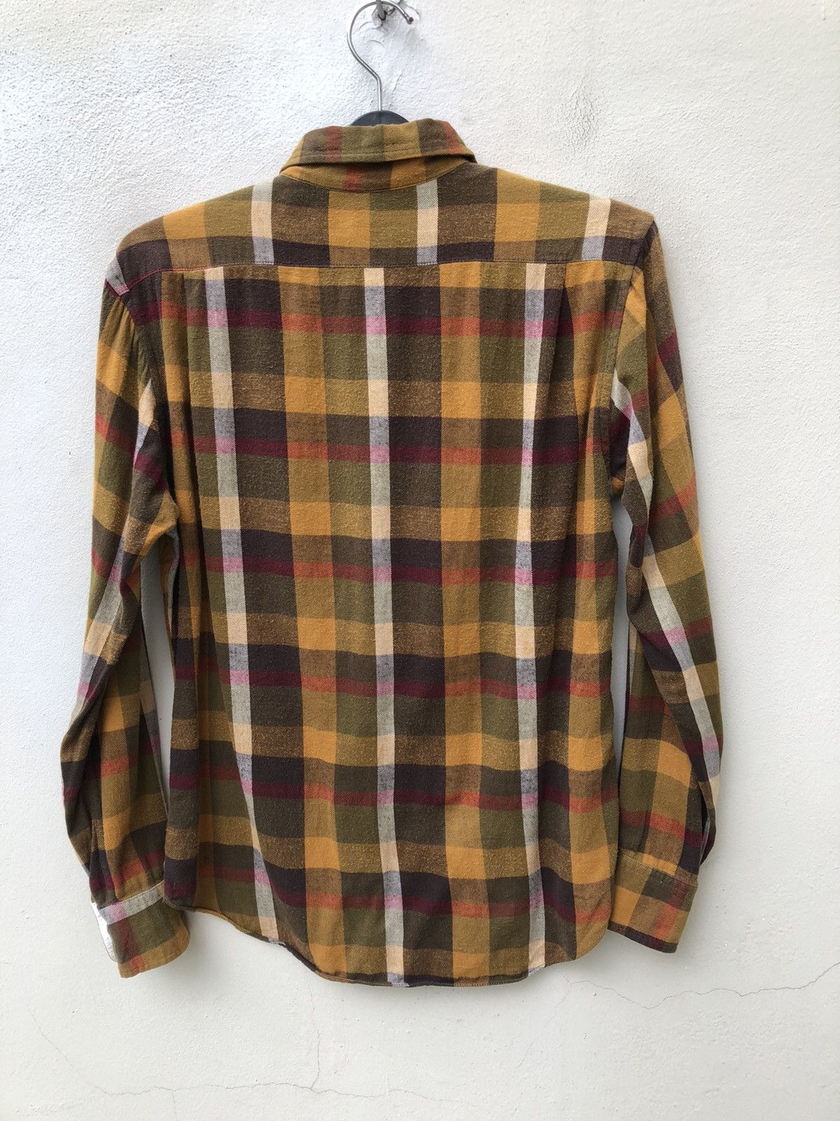 Alexander Yamaguchi Alexander Yamaguchi Checks Long Sleeve Flannel Shirt Size US S / EU 44-46 / 1 - 8 Thumbnail