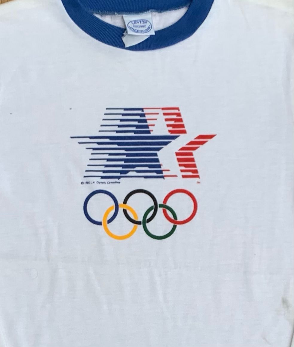 Levi's × Vintage Vintage Tee D 34 Levis Olympic USA Size US M / EU 48-50 / 2 - 2 Thumbnail