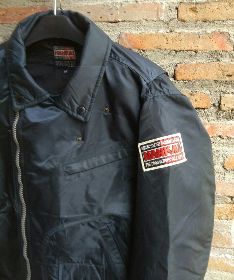 Japanese Brand Vintage Nankai Japan Motorcycle Nylon Jacket Size US M / EU 48-50 / 2 - 3 Thumbnail