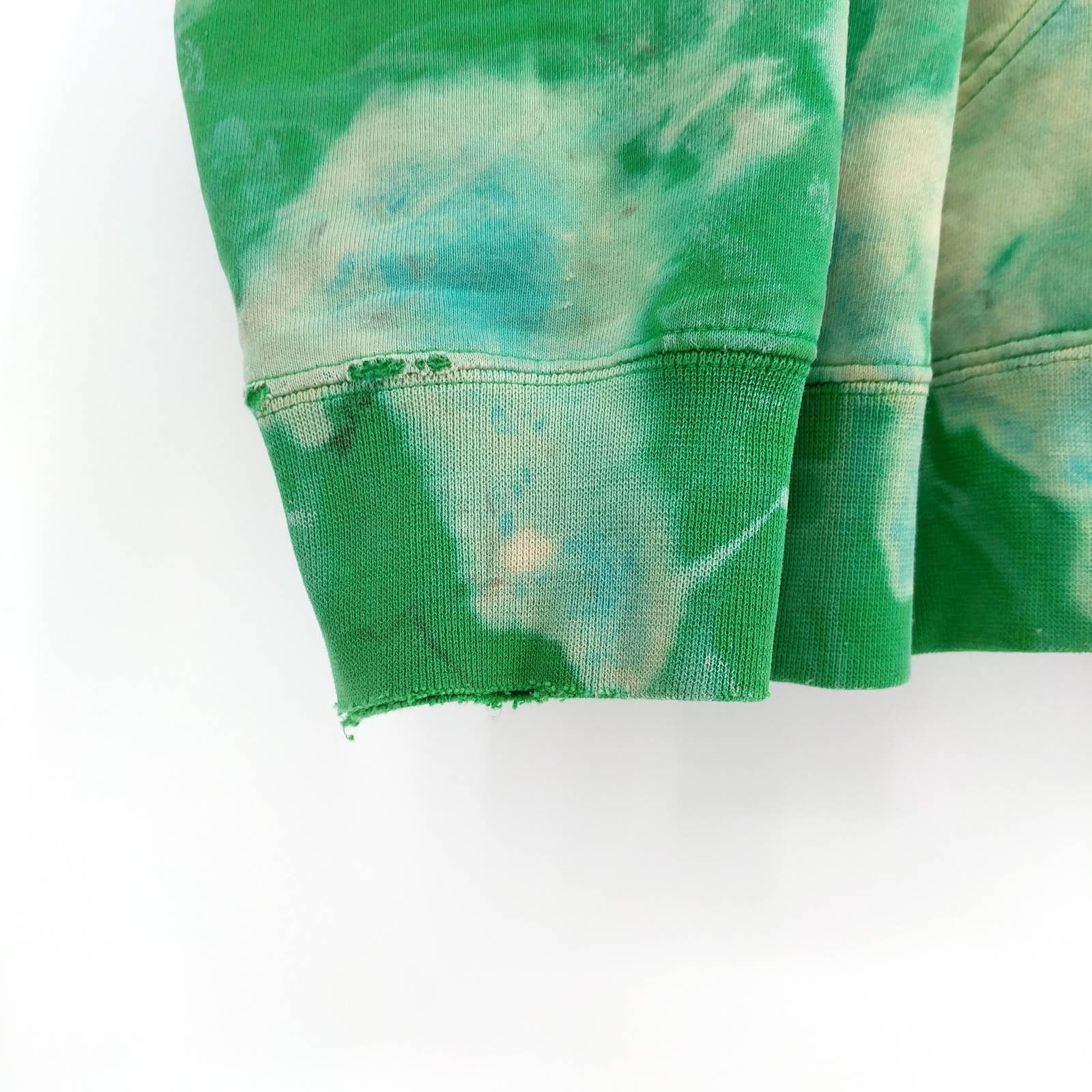 Hurley Hurley Custom Hand Bleached Distressed Hoodie Sweatshirt Size US XL / EU 56 / 4 - 6 Thumbnail