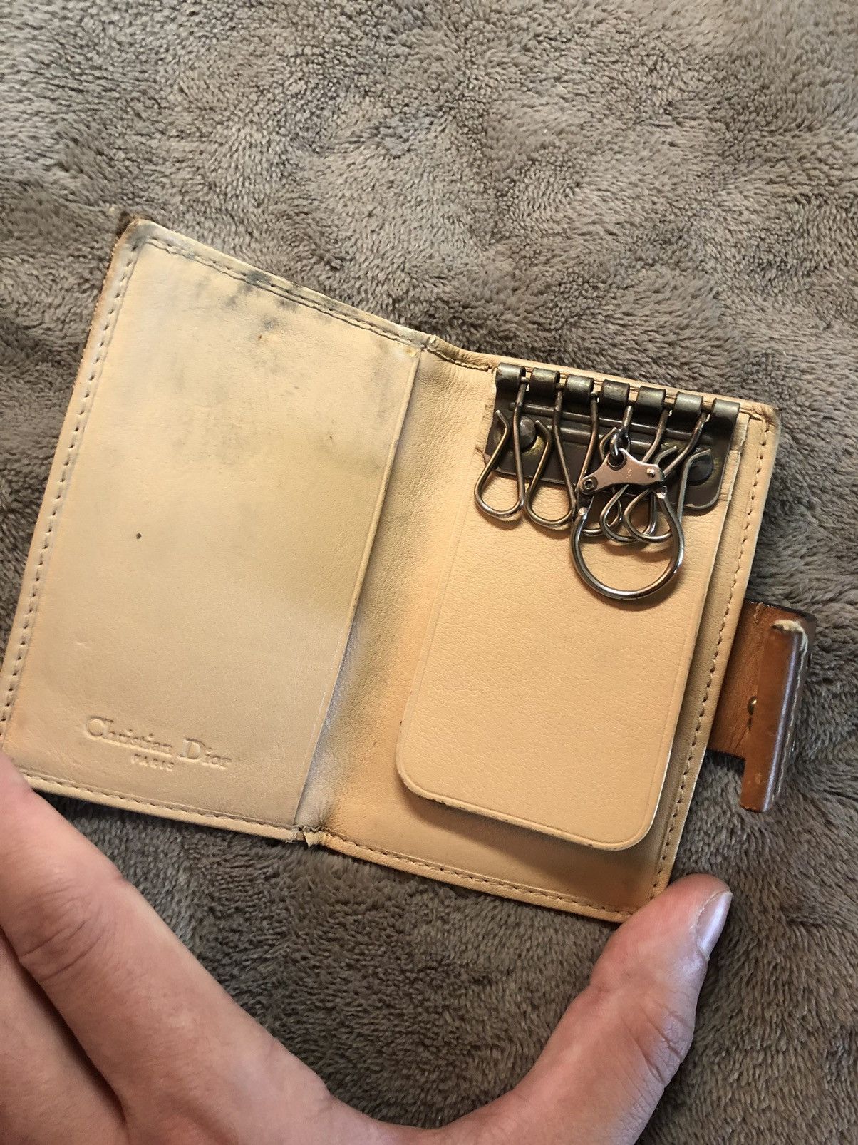 Dior Dior Monogram Key Holder Vintage Wallet Size ONE SIZE - 5 Thumbnail