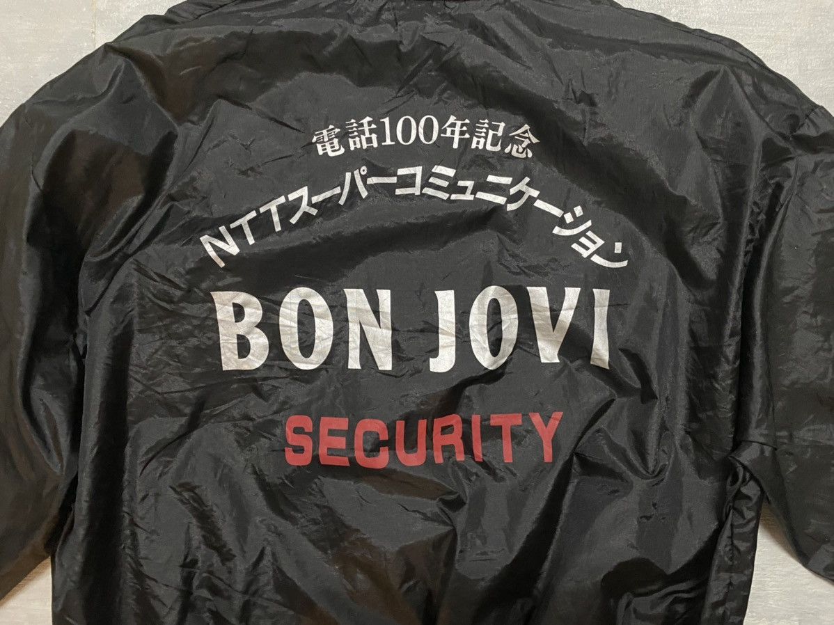 Band Tees RARE 2000's Bon Jovi JAPAN Tour Security Jacket Size US M / EU 48-50 / 2 - 2 Thumbnail