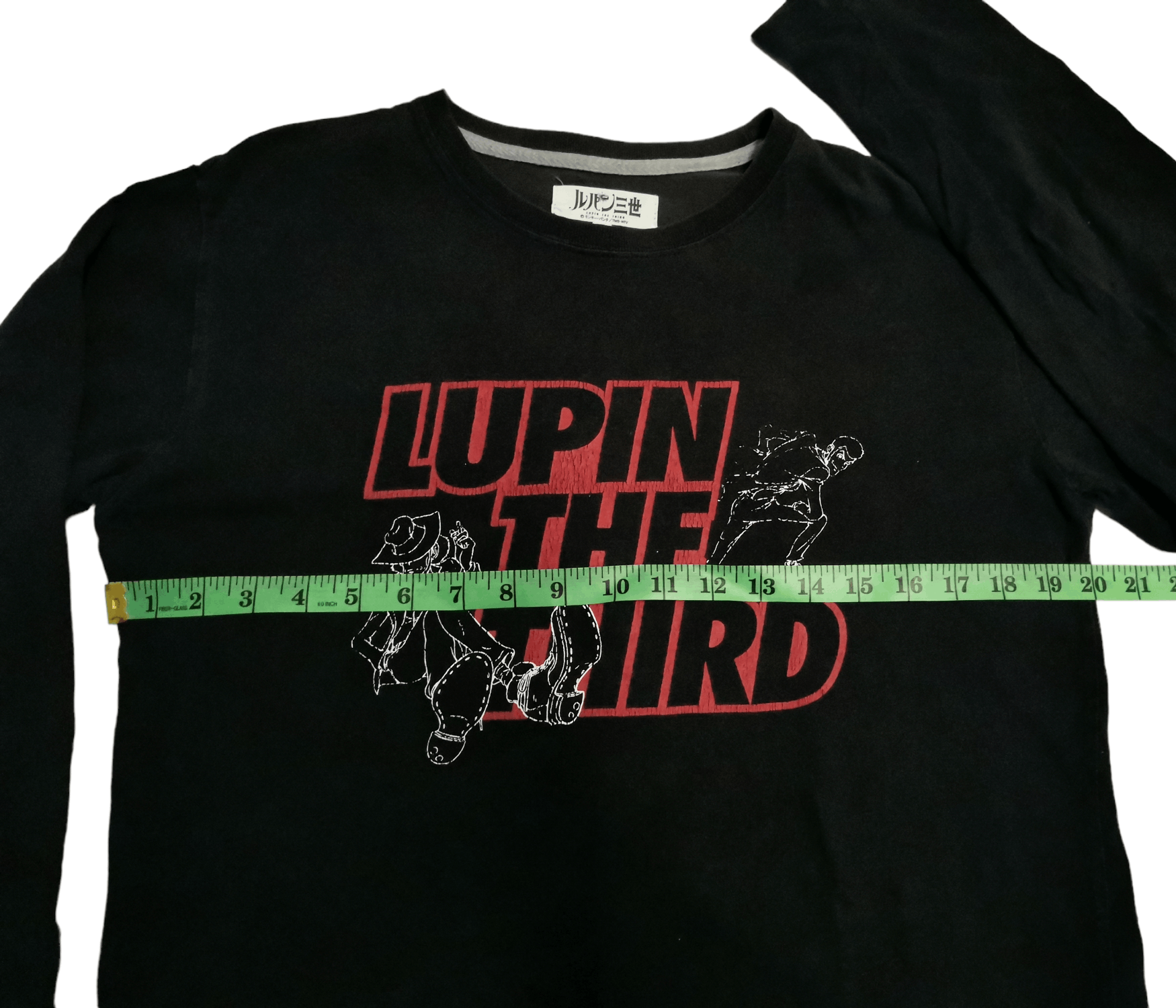 Anime Vintage Lupin The Third Japan Anime Tee Akira Eva Bleach Size US M / EU 48-50 / 2 - 4 Thumbnail