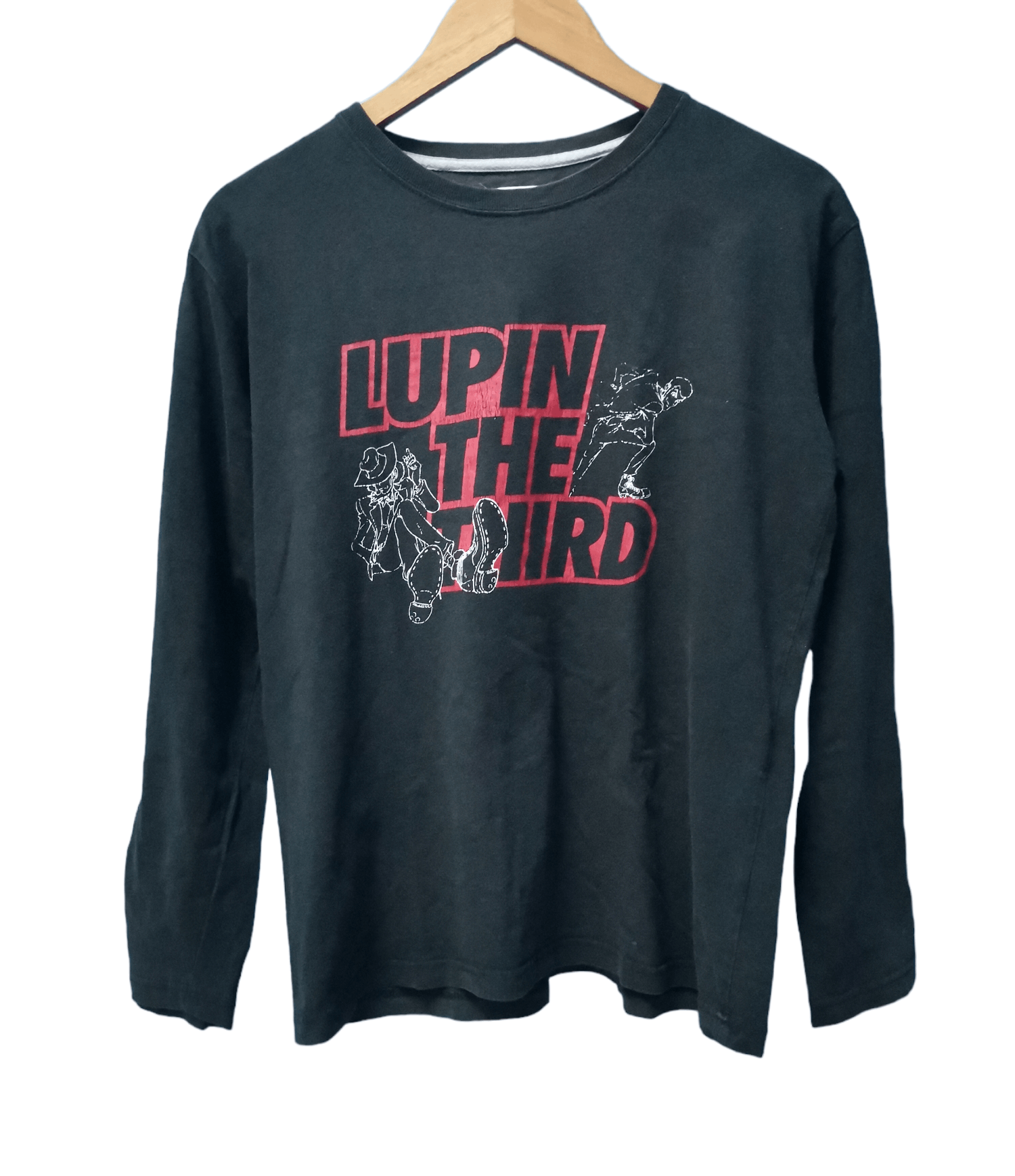 Anime Vintage Lupin The Third Japan Anime Tee Akira Eva Bleach Size US M / EU 48-50 / 2 - 2 Thumbnail