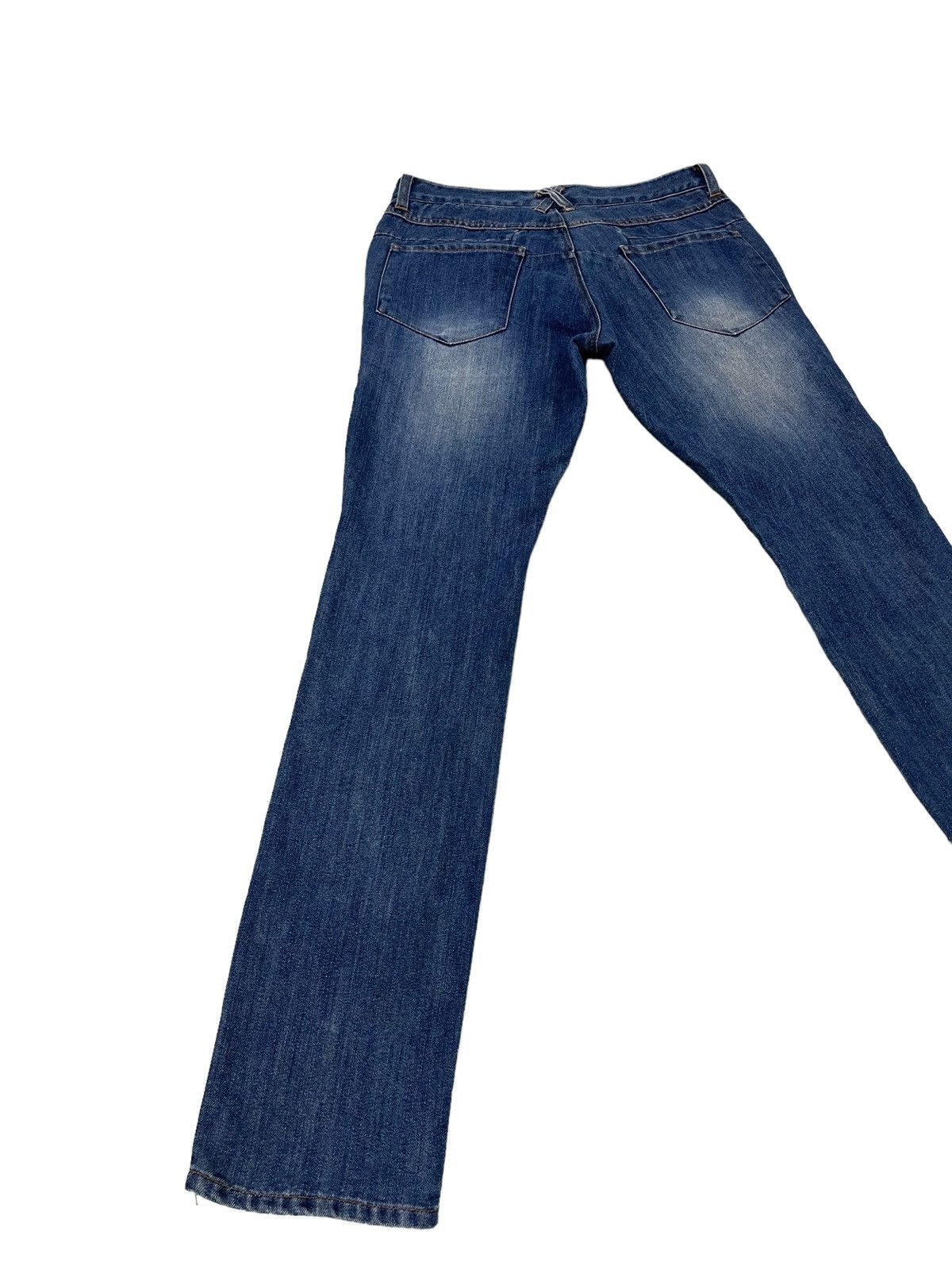Japanese Brand Slim Jeans PPFM Native Patterns 2🟦6 Size US 31 - 12 Thumbnail