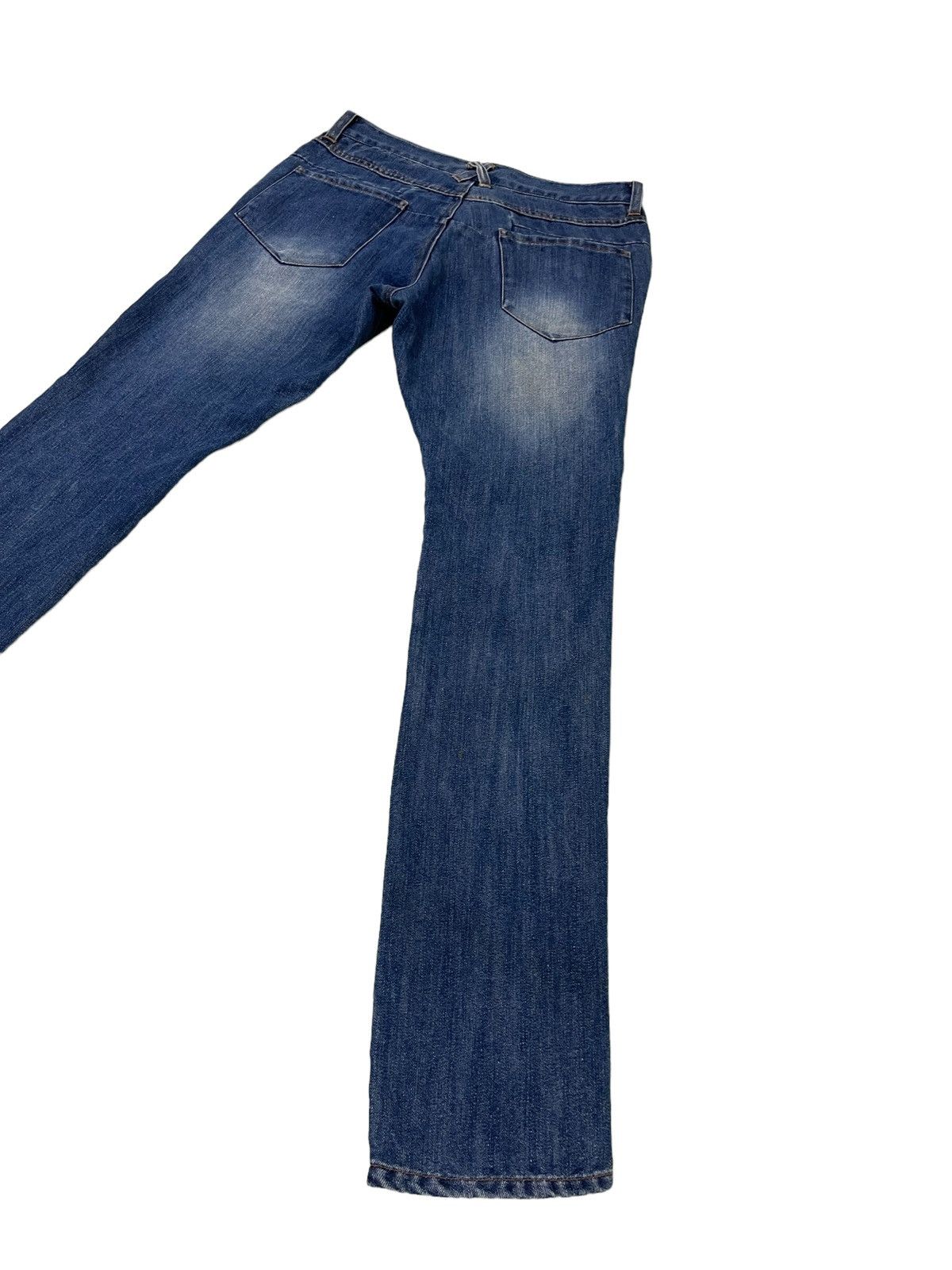 Japanese Brand Slim Jeans PPFM Native Patterns 2🟦6 Size US 31 - 13 Thumbnail