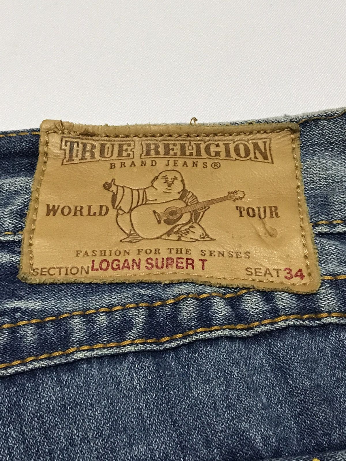 True Religion × Vintage Vintage True Religion Pants Denim (Logan Super T) Size US 30 / EU 46 - 7 Thumbnail
