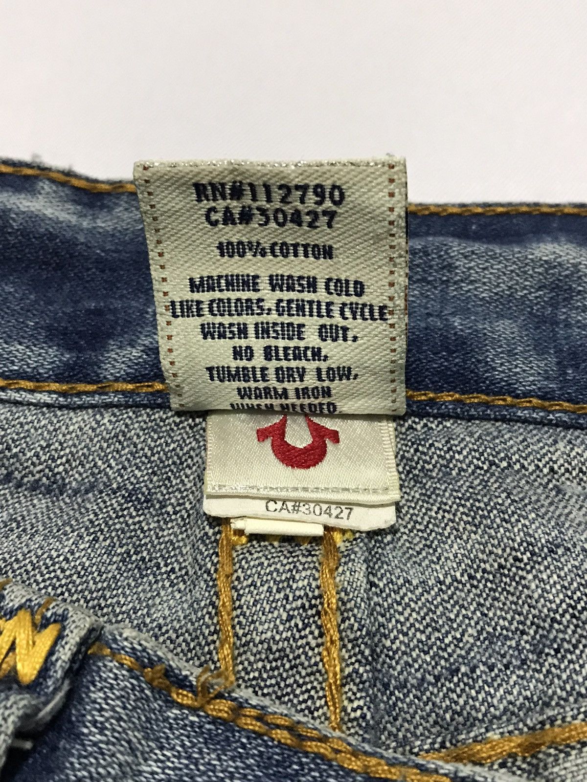 True Religion × Vintage Vintage True Religion Pants Denim (Logan Super T) Size US 30 / EU 46 - 6 Thumbnail