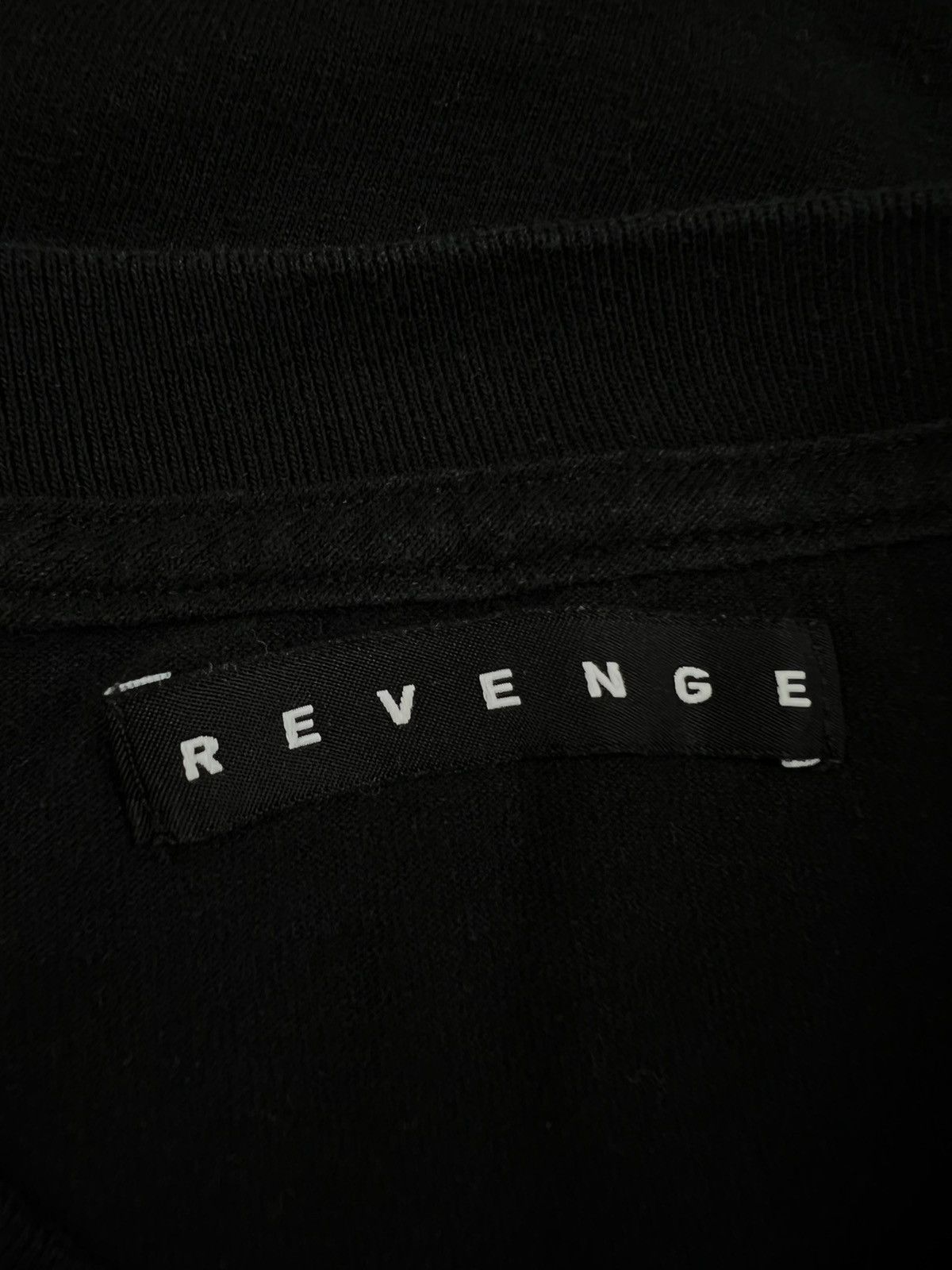 Revenge Revenge Slime Anarchy Logo Tee Black Sz. Large Size US L / EU 52-54 / 3 - 4 Thumbnail