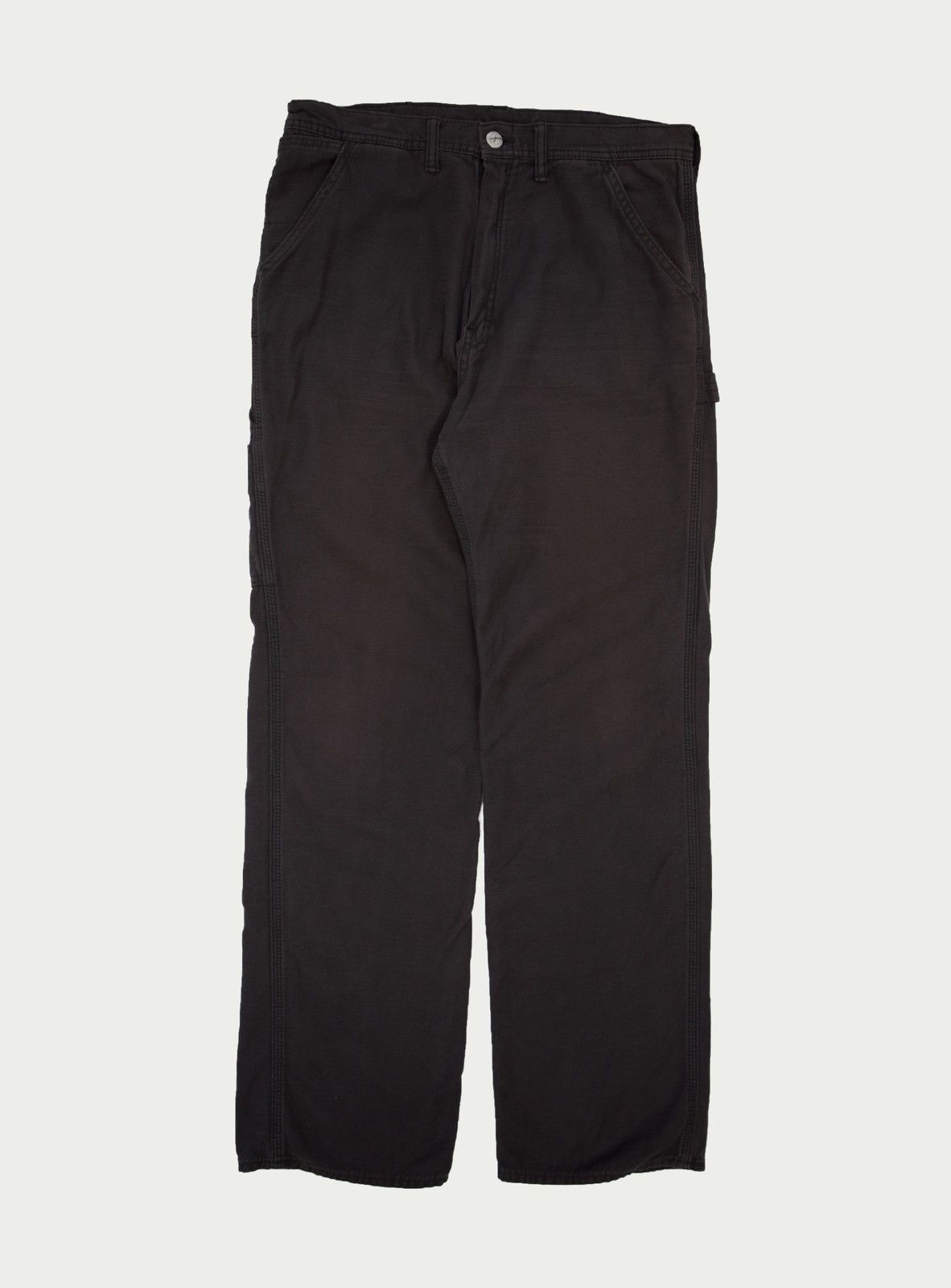 image of Wacko Maria Painter Work Pants in Black, Men's (Size 32)