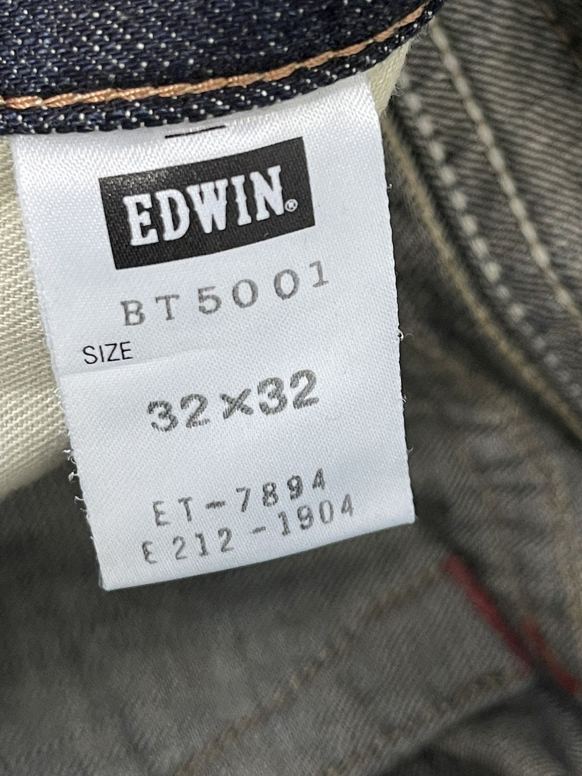 Edwin Flare Jeans Edwin Acid Wash Clawmark Denim Boot Cut 2🟦6 Size US 33 - 22 Thumbnail