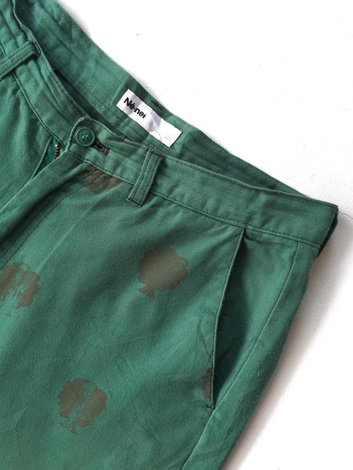 Issey Miyake Vintage Issey Miyake Ne net Half Pant Size US 29 - 2 Thumbnail