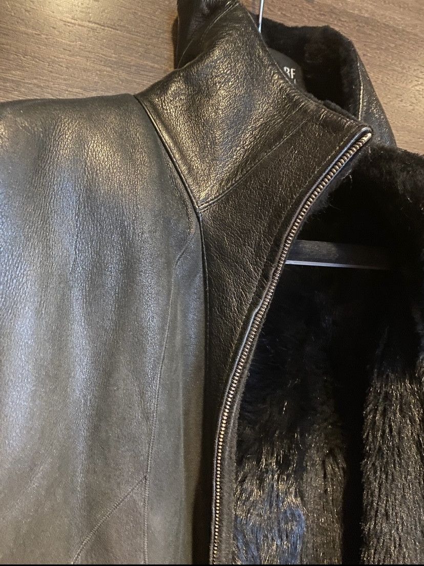 Inaisce Shearling Leather Jacket Size US XL / EU 56 / 4 - 3 Thumbnail