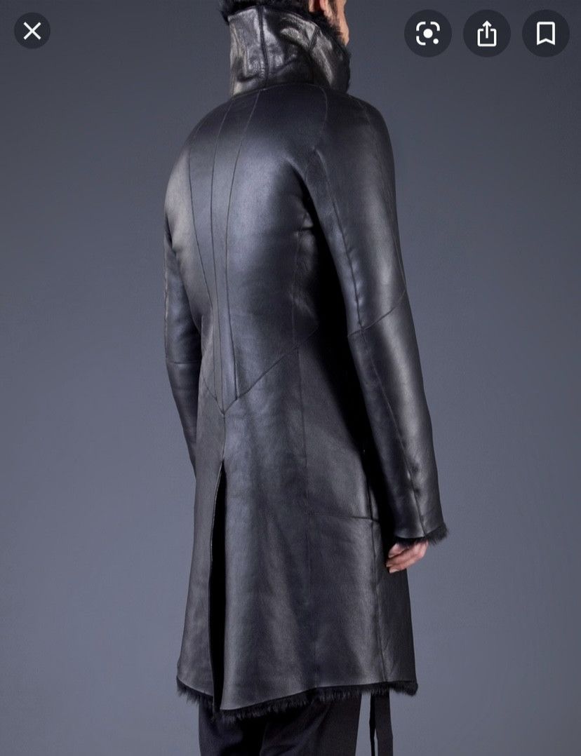 Inaisce Shearling Leather Jacket Size US XL / EU 56 / 4 - 2 Thumbnail