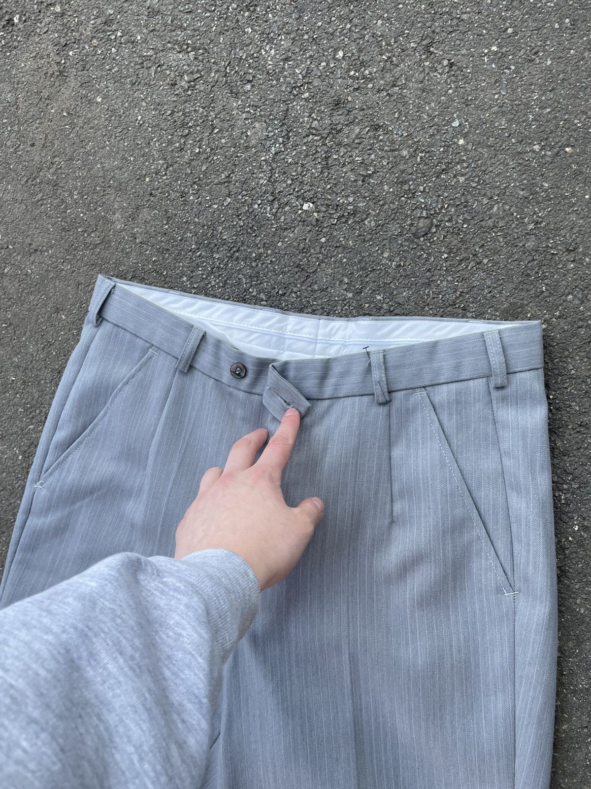 Japanese Brand × Vintage Vintage Trousers Striped Tyler Creator Style Size US 31 - 6 Thumbnail