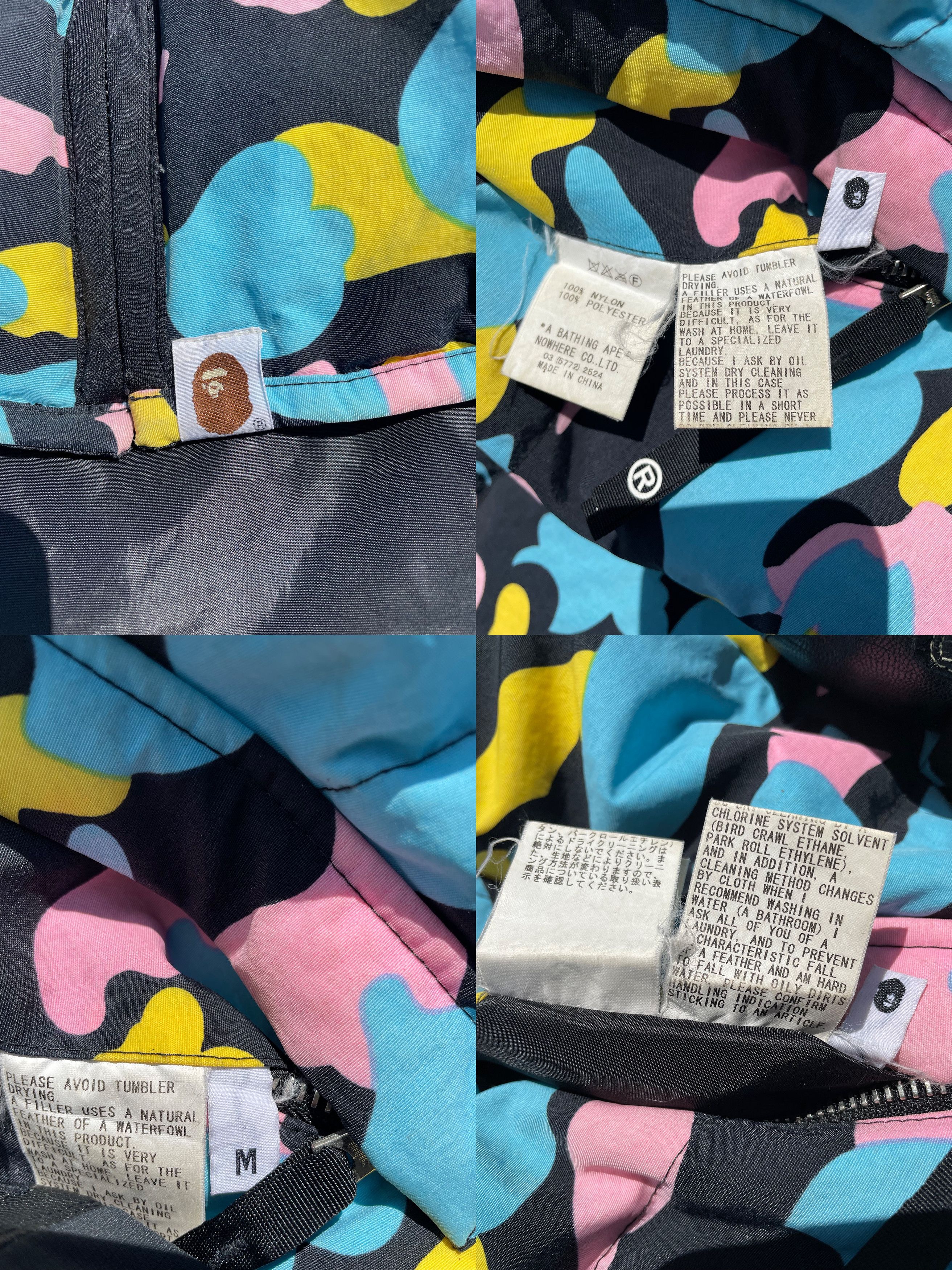 Bape AW04 Cotton Candy Puffer Size US M / EU 48-50 / 2 - 5 Thumbnail