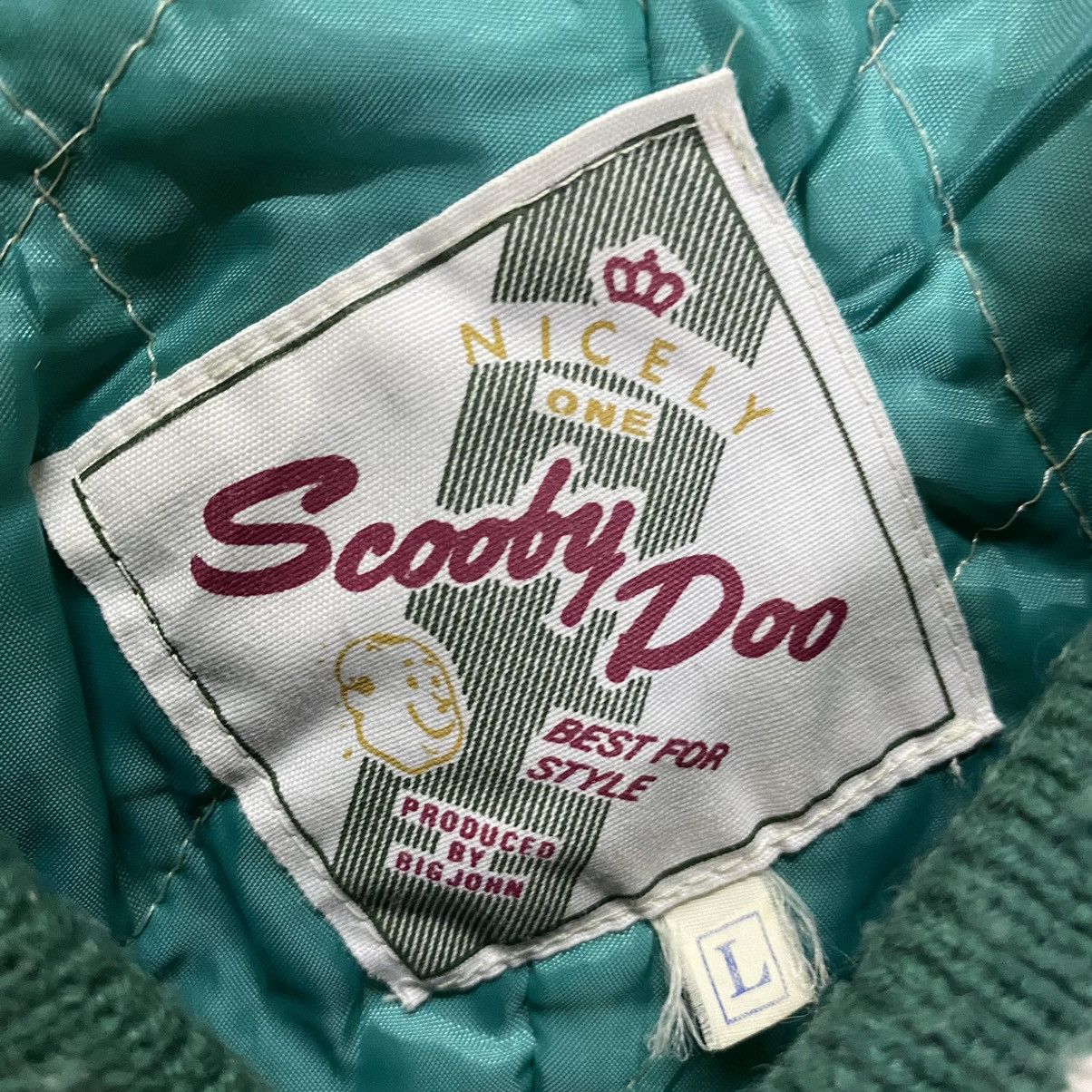 Big John × Vintage Big John scooby doo Bat bomber jacket Size US L / EU 52-54 / 3 - 11 Thumbnail