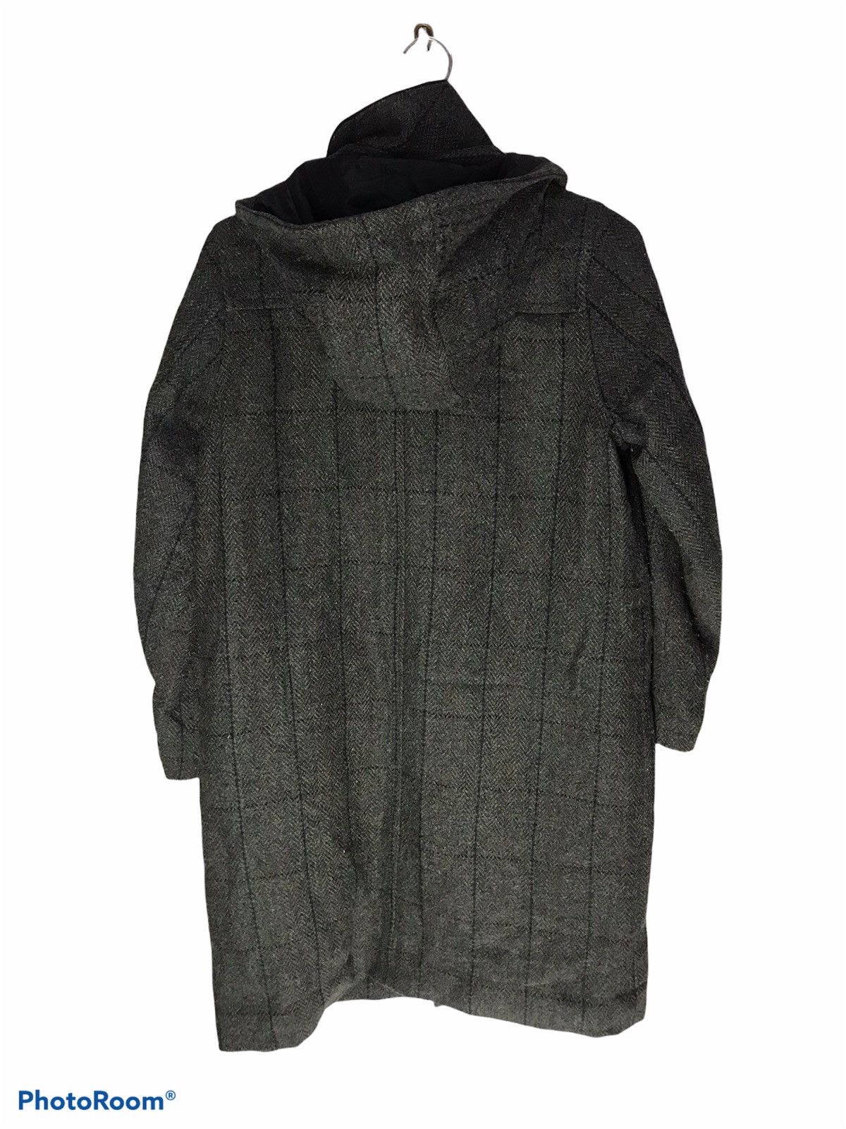 Harris Tweed × Japanese Brand Harris tweed x Savendays Sunday wool jacket hoodie Size US S / EU 44-46 / 1 - 2 Thumbnail